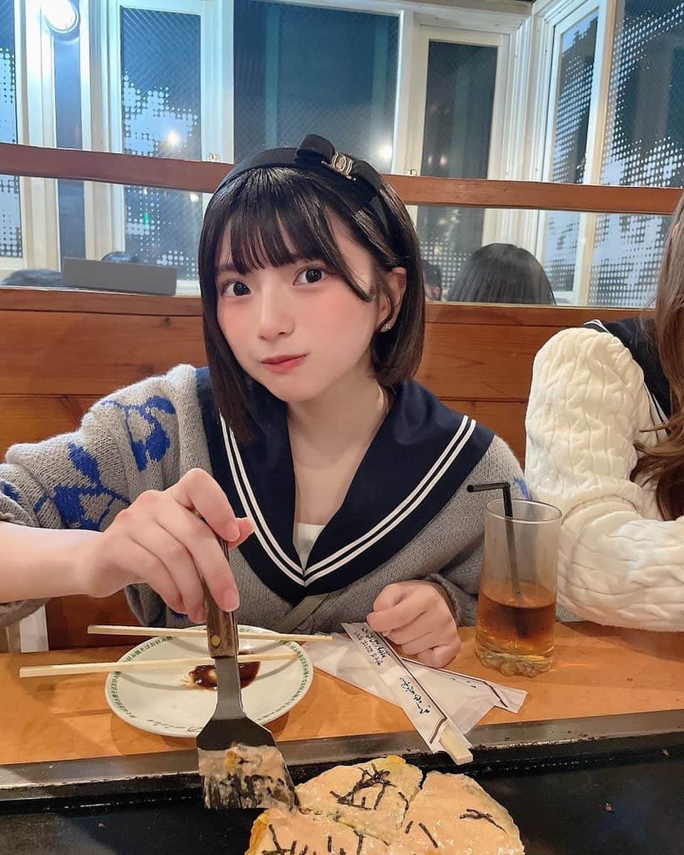 のインスタグラム：「初めてチーズポテト明太焼き食べたけど美味しすぎた🤤🤤🤤大阪グルメ好きすぎる🤤🤤🤤」
