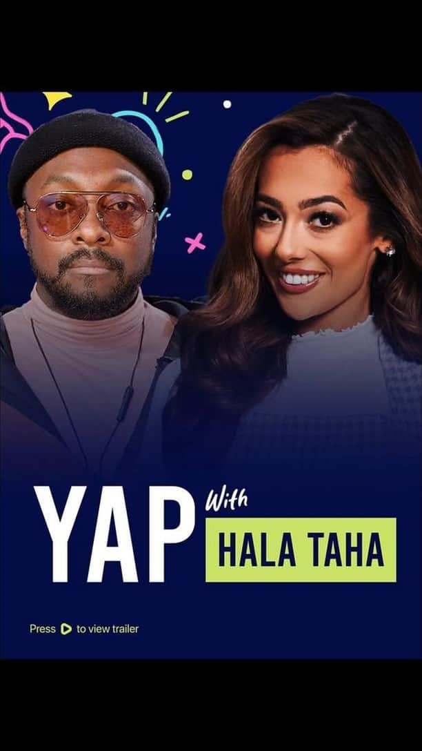 ウィル・アイ・アムのインスタグラム：「🚨New podcast alert🚨  Join @iamwill and @yapwithhala as they jam on his journey from performing on the global stage to pioneering the AI frontier with @fyi.ai 🎤➡️ 🤖  WATCH NOW: https://bit.ly/FYI-YAP」