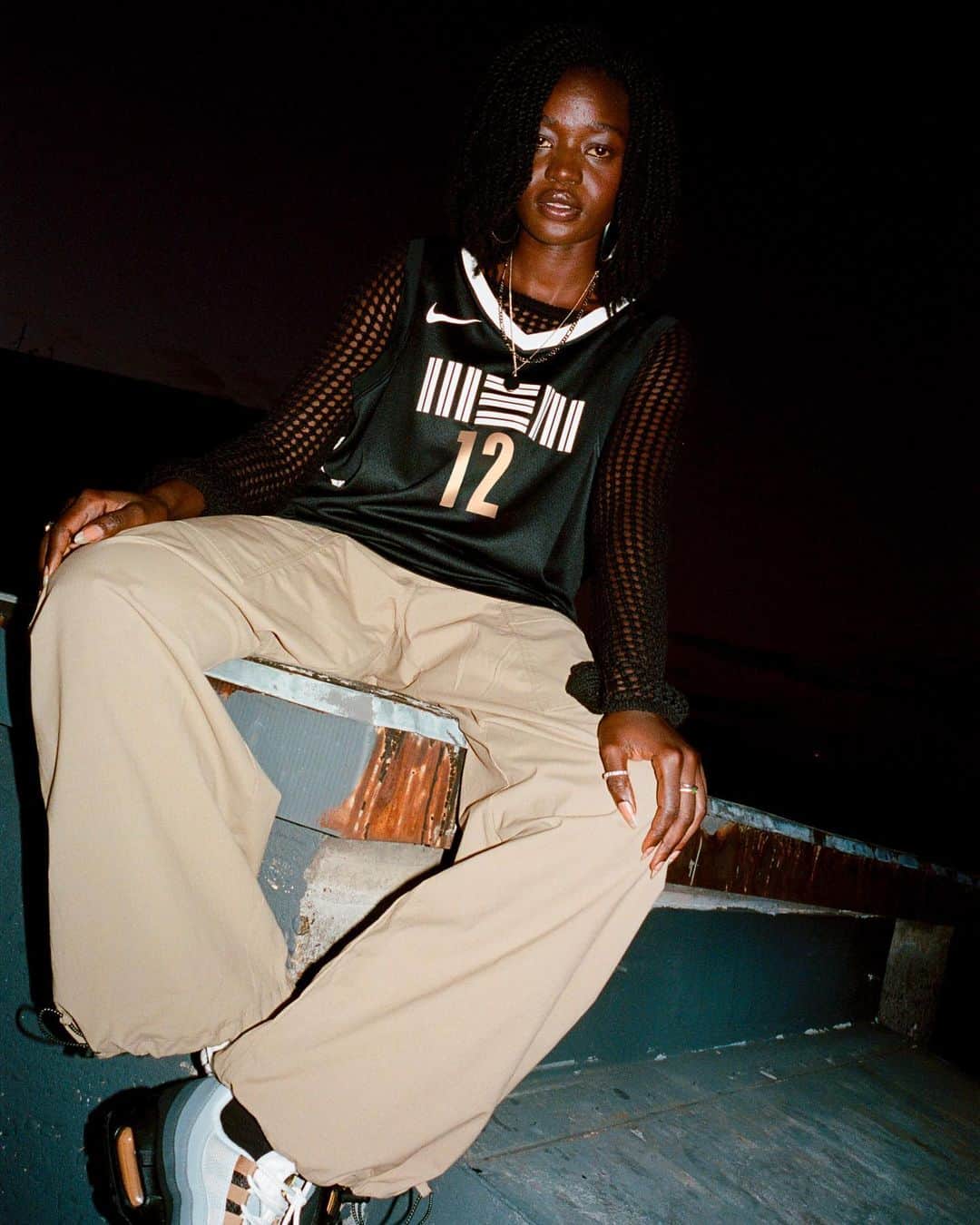 Nike Womenのインスタグラム：「Call it Beale Street Black 🖤  The Memphis Grizzlies (@memgrizz) 2023-24 Nike @NBA City Edition Uniform has arrived — and it's ready for your styling take. Tap above to check out the whole collection.」