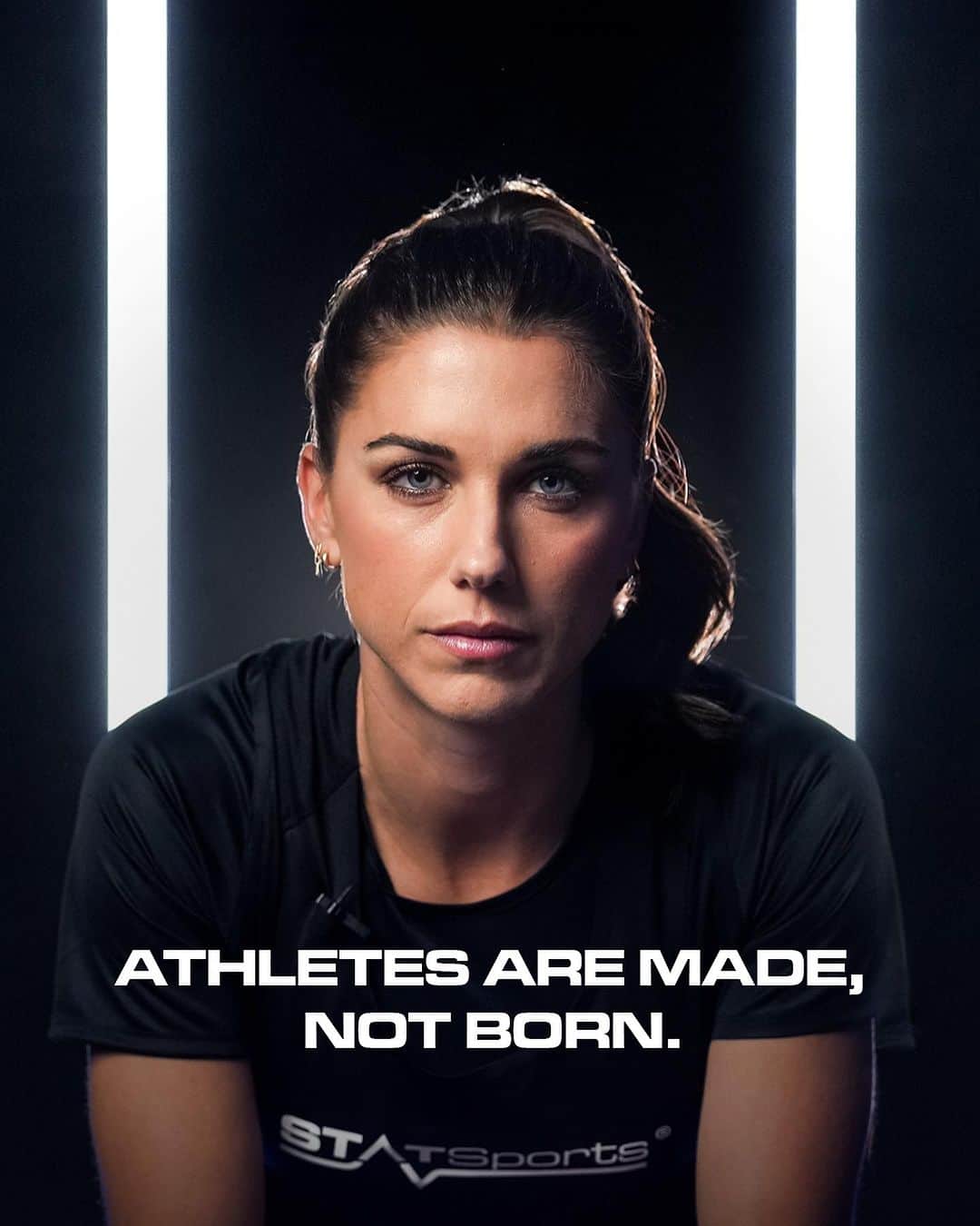 アレックス・モーガンのインスタグラム：「Unveiling the Truth: Athletes are Made, Not Born! ⚡️⚽️」