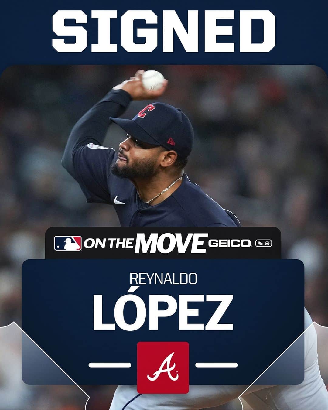 MLBさんのインスタグラム写真 - (MLBInstagram)「The @Braves have agreed to a 3-year deal with reliever Reynaldo López.」11月21日 2時10分 - mlb