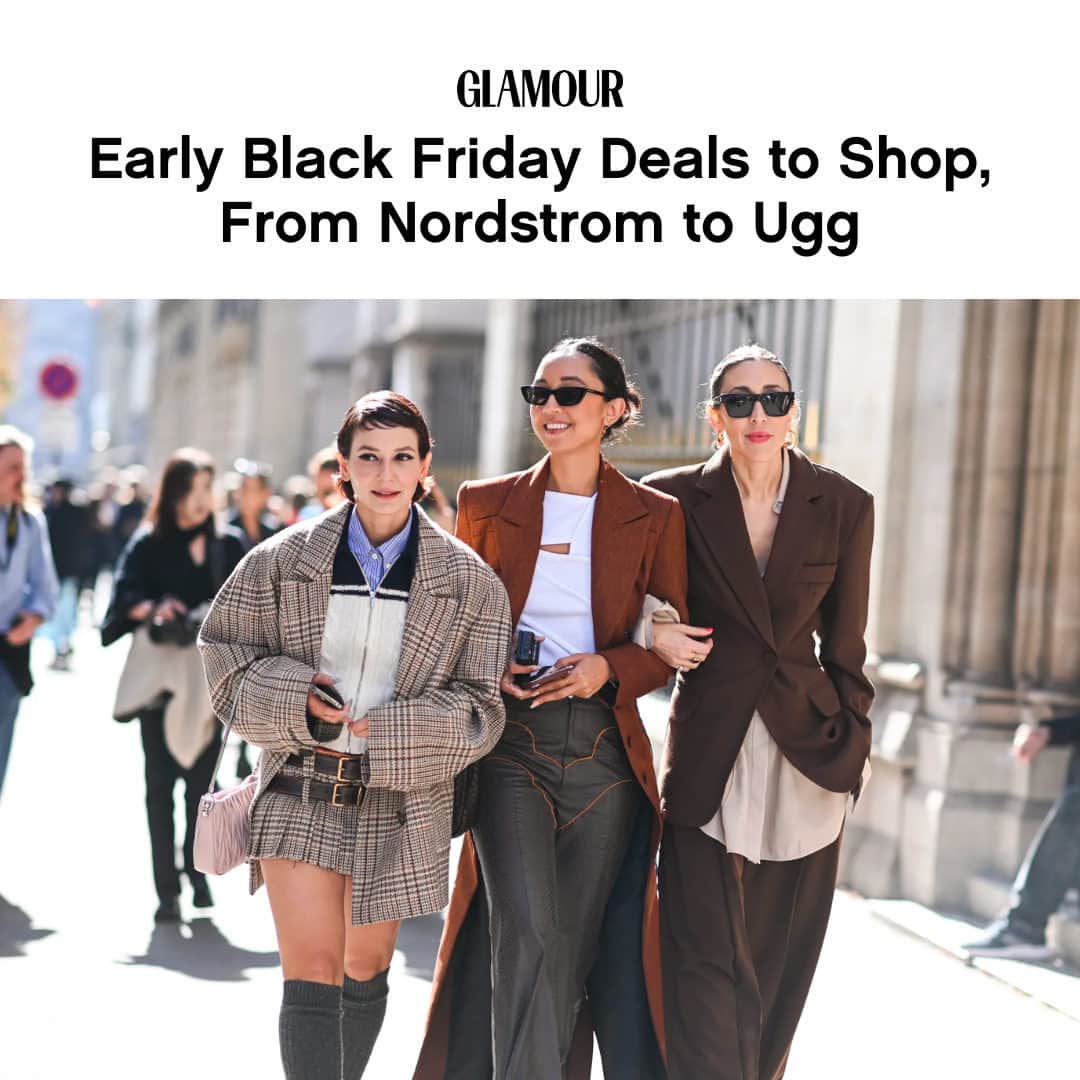 Glamour Magazineのインスタグラム：「The savings have started and they're really good. Shop basics, sunnies, and Meghan Markle's go-to moisturizer for a fraction of the price now at the link in bio.」