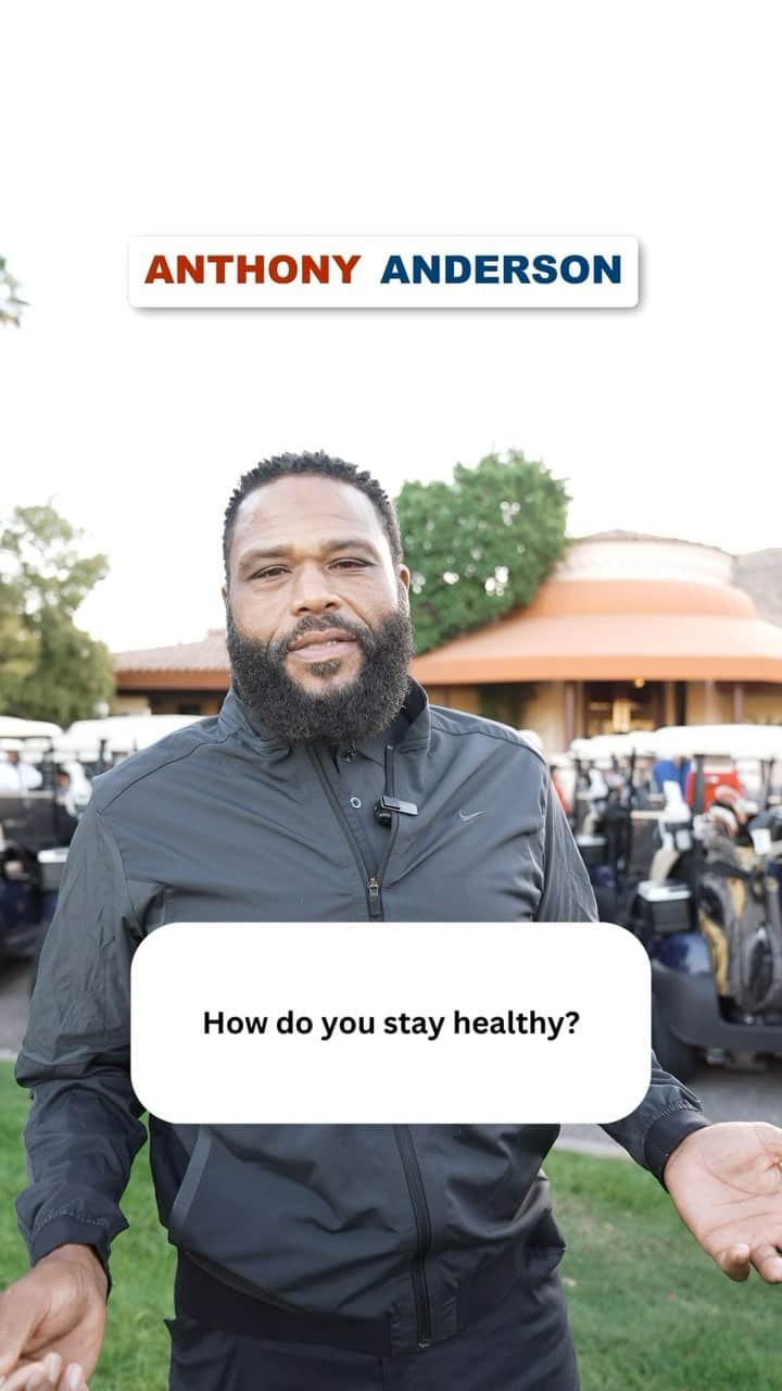 アンソニー・アンダーソンのインスタグラム：「@anthonyanderson doing all the right things to stay healthy 🔑」