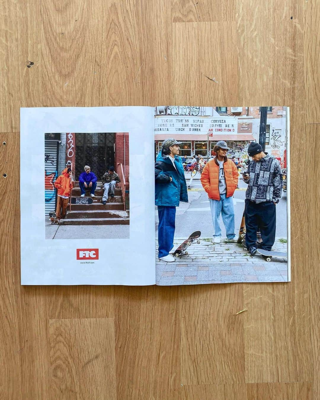 エフティーシーのインスタグラム：「FTC Ad in the latest @thrashermag 🌐 @guisilvaaa @tallysssssss @barcopolo 🌐 📸 @ando_______________ #ftc #ftcskateboarding #forthecity #ftcsanfrancisco #ftcjp #ftctokyo #ftcnagoya #ftcosaka #ftcnewyork #thrasher」