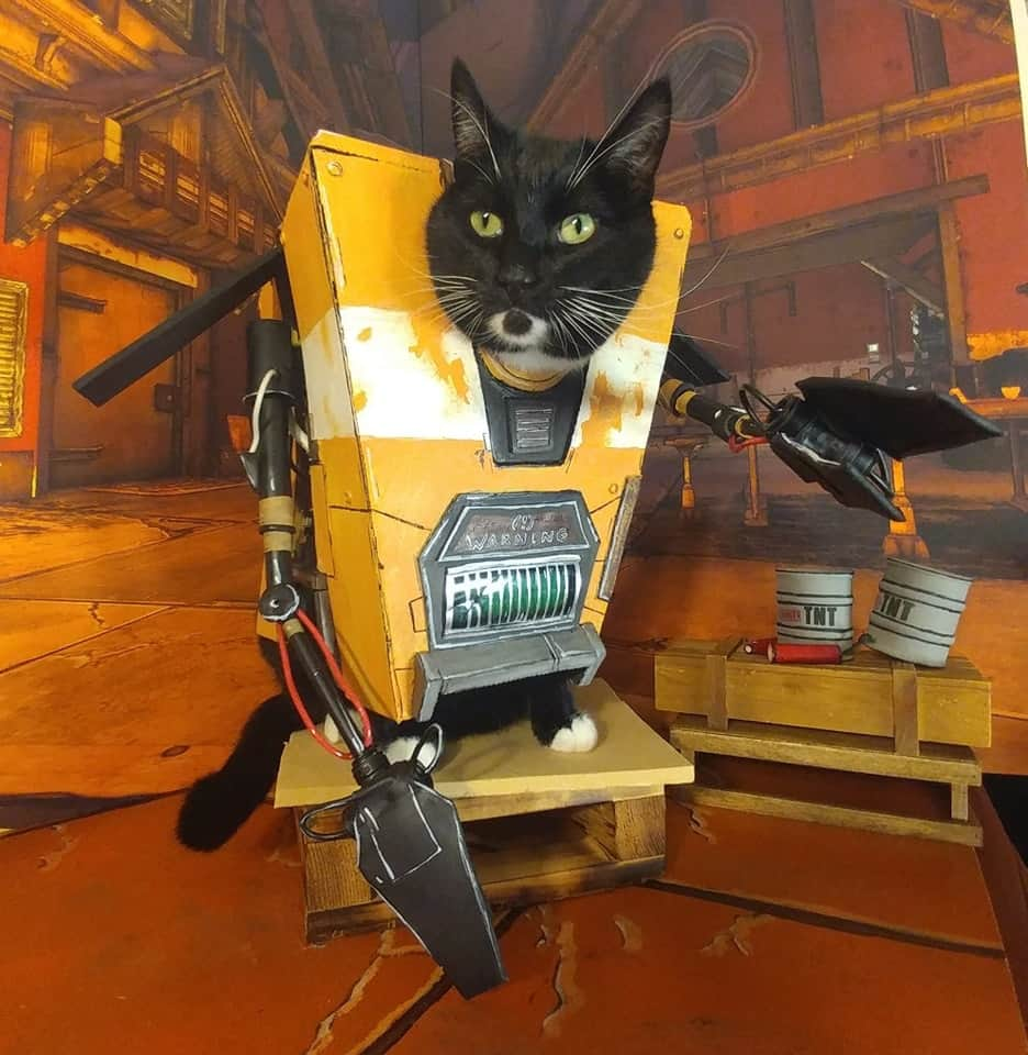 猫コスプレのインスタグラム：「CatTrap  #Borderlands」