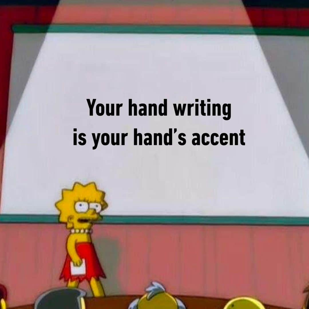 9GAGさんのインスタグラム写真 - (9GAGInstagram)「🤔  - #handwriting #accent #memes #9gag」11月21日 4時01分 - 9gag