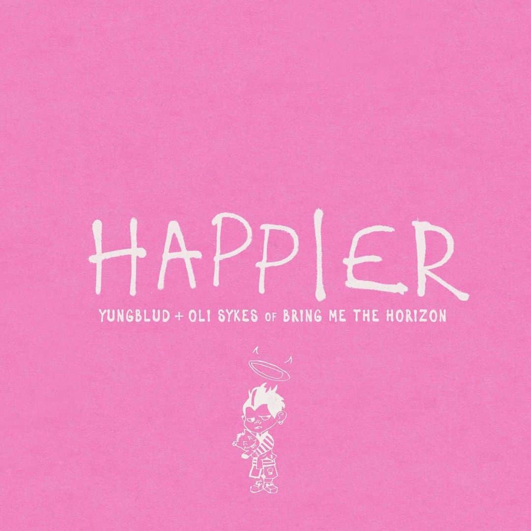 Rock Soundさんのインスタグラム写真 - (Rock SoundInstagram)「YUNGBLUD has shared a new music video for ‘Happier’, his collaboration with Bring Me The Horizon frontman Oli Sykes. Check it out now over on ROCKSOUND.TV, link in bio   #yungblud #bringmethehorizon #olisykes #rock #alternative」11月21日 4時01分 - rocksound
