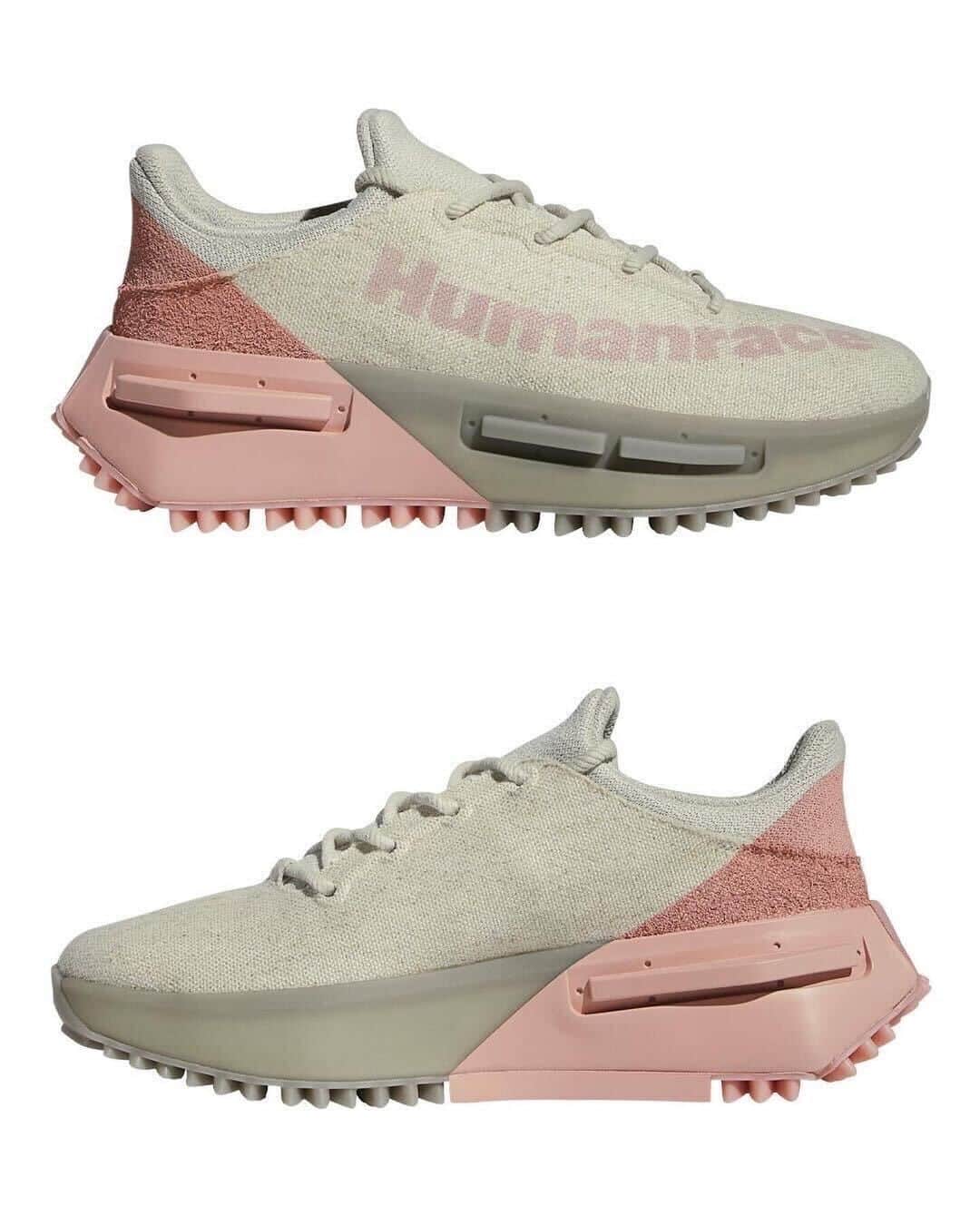 Nice Kicksさんのインスタグラム写真 - (Nice KicksInstagram)「Pharrell’s Humanrace and adidas unveil the new NMD S1 MAHBS collection inspired by his worldwide travels 🗺️🌎  The collection is made up of five new colorways: Mint, Cacao, Pink Sea Salt, and a tonal Oatmeal version. The fifth colorway will be a Friends & Family pair in Humanrace Green 🔥  @nicedrops: 11/27 for $230 🗓️ LINK IN BIO for more info 📲」11月21日 4時22分 - nicekicks