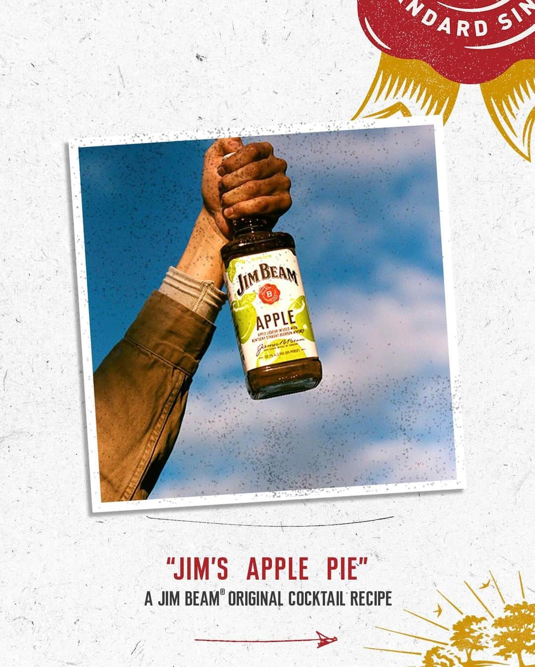Jim Beamのインスタグラム：「A Thanksgiving dessert that’s made for sipping. Swipe for the full recipe.」