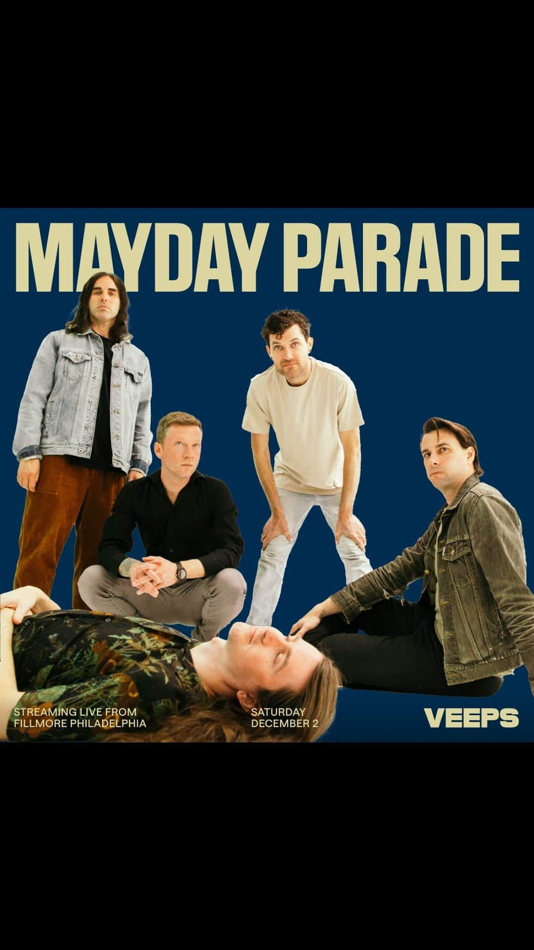 ジョエル・マッデンのインスタグラム：「Experience @MaydayParade LIVE from Philadelphia on December 2, streaming exclusively on @Veeps. Don’t miss your chance to see this sold out show, get access now at the link in bio!」