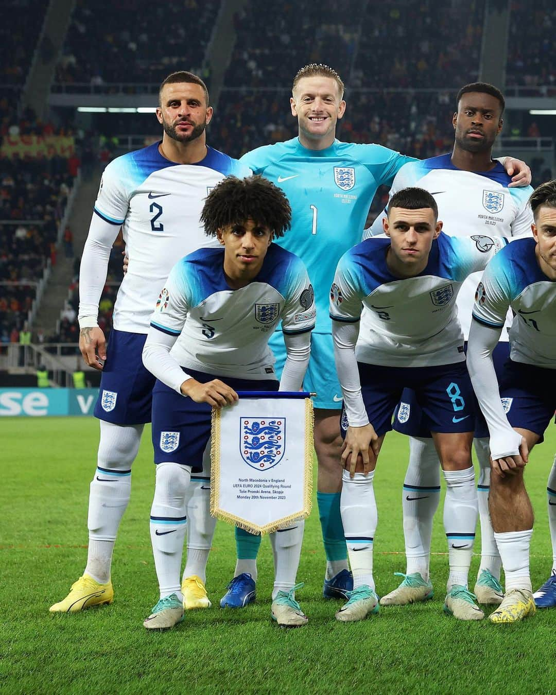 サッカー イングランド代表チームのインスタグラム：「Our #ThreeLions 🤩」