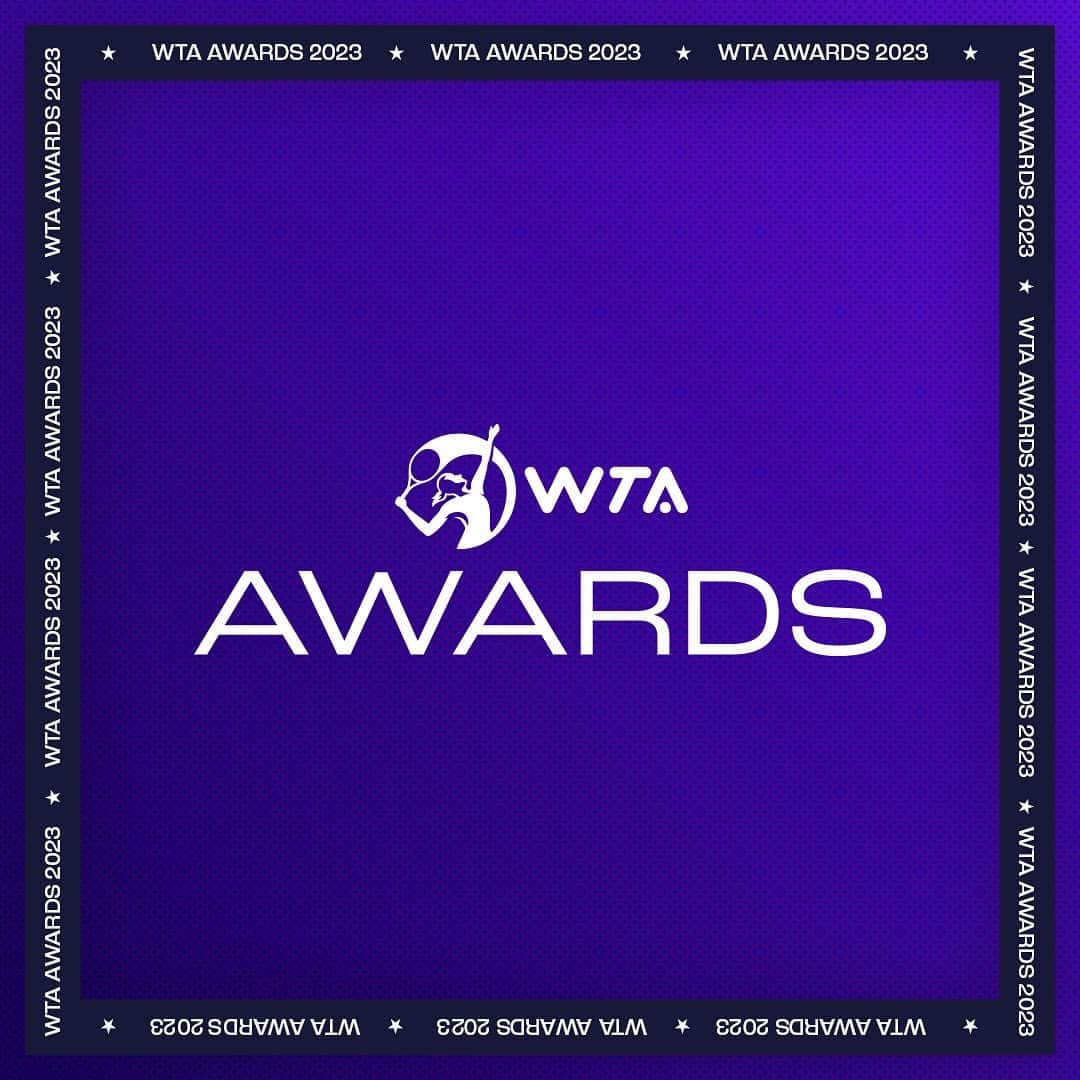 WTA（女子テニス協会）のインスタグラム：「And the nominees are… 🤩  Swipe to see all the nominees for the 2023 WTA Player Awards!」