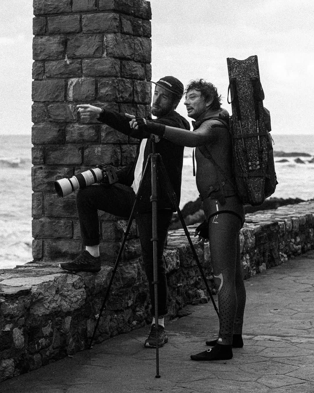 Alex Strohlさんのインスタグラム写真 - (Alex StrohlInstagram)「July on the Basque Coast shooting a little something for Prada. Making miss that warm summer breeze and those 10pm sunsets…」11月21日 5時15分 - alexstrohl