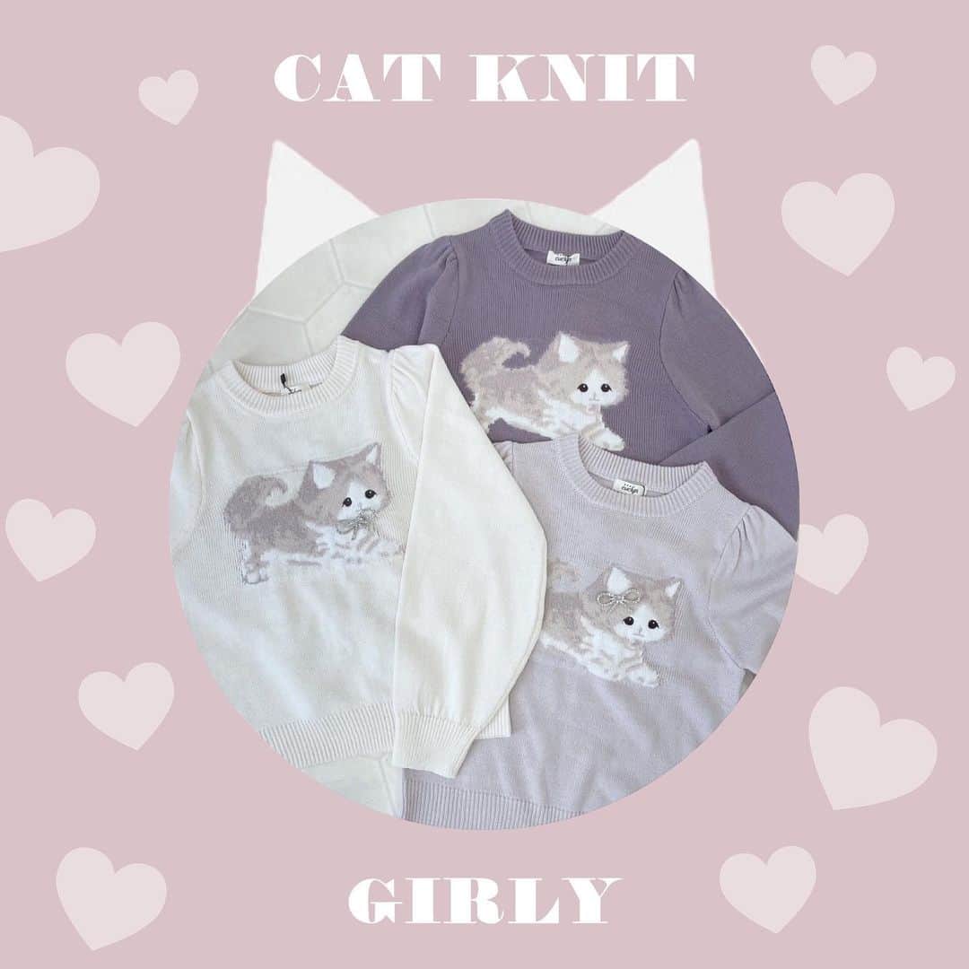 evelynのインスタグラム：「winter collection🎄♥︎ ㅤㅤㅤㅤㅤㅤㅤㅤㅤㅤㅤㅤㅤ \ 11月下旬入荷予定 / #evelyncatニット ¥7,400 【OW/PI/IGY】 ㅤㅤㅤㅤㅤㅤㅤㅤㅤㅤㅤㅤㅤ #evelyn #エブリン」