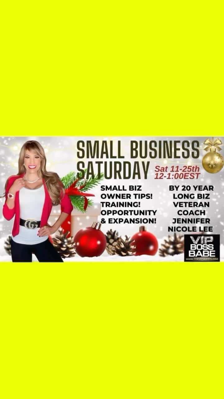 ジェニファー・ニコール・リーのインスタグラム：「**Attention friends, family, business associates, and fellow Biohackers!**  🎉 This Saturday, November 25, is Small Business Saturday! Thank you for supporting our small businesses! 🛍️  🌟 I’m Jennifer Nicole Lee, 18x Author, & I love to positively impact lives! And I love my Biohacking Bossbabe lifestyle! I even started a Podcast series about it! 🎙️  🎙️ This Saturday I have the honor of interviewing Boss Babes: - Annie Vrooman @biobarbibabe  - Laura Montgomery @letsgolaura1  - her son Zac Montgomery @zmonty1  - Dom Baptiste @modernmommagic  - Deb Casey @debbossbabe68  - Melissa Tindall @mgtcollagen  - Michelle & Ian Crimi @happyhealthymomanddad  - Kelly Kubiak @superstarsupps1  - & Yaya Balarin @yayabiohack   on my Boss Babe Biohacking podcast.   🧠 On this informative & educational podcast, you will learn so much on how to build a business and a legacy.💼  🌈 Come and witness the magic & miracles that you deserve in your life through biohacking and building a business that creates so much positive impact. Will see you this Saturday! 📅  And again, thank you for supporting our SMALL businesses that give you BIG results. 😊  Happy Biohacking, Coach Jennifer Nicole Lee 🌟  #CEOlife #EntrepreneurialSpirit #SmallBusinessLove #ShopLocal #SmallBusinessSaturday #SupportLocalBusinesses #BiohackingBossbabe #VIPQueen #Nutraceuticals #NootropicsMagic #MindHacks #BodyHacks #MoreEnergyPlease #DopamineBoost #SerotoninVibes #EndorphinRush #COAdvice #BossbabeEnergy #JenniferNicoleLee #JNLInspires #BiohackerLife #CEOmindset #BusinessBoss #EnergeticEntrepreneur #SmallBizSupport #BiohackingJourney #MindfulCEO #JNLCreations #BiohackYourLife」