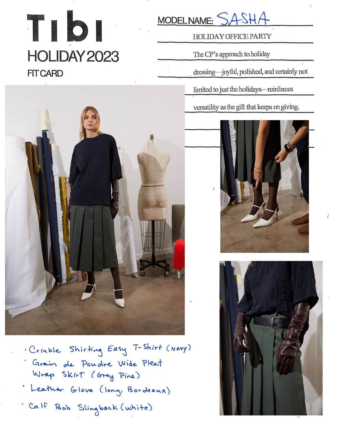 ティビさんのインスタグラム写真 - (ティビInstagram)「STYLING NOTES: The imminent holiday season is the nudge we need to embrace a not only renewed sense of company culture, but seasonal outfitting opportunities. Consider wardrobe workhorses that can both put in the overtime solo and play a supporting role to accessories that boost your holiday spirit.  Whether you’re mixing with colleagues around the proverbial water-cooler or taking your seasonal office soirée off-site, the CP’s approach to holiday dressing—joyful, polished, and certainly not limited to just the holidays—reinforces versatility as the gift that keeps on giving.」11月21日 8時00分 - tibi