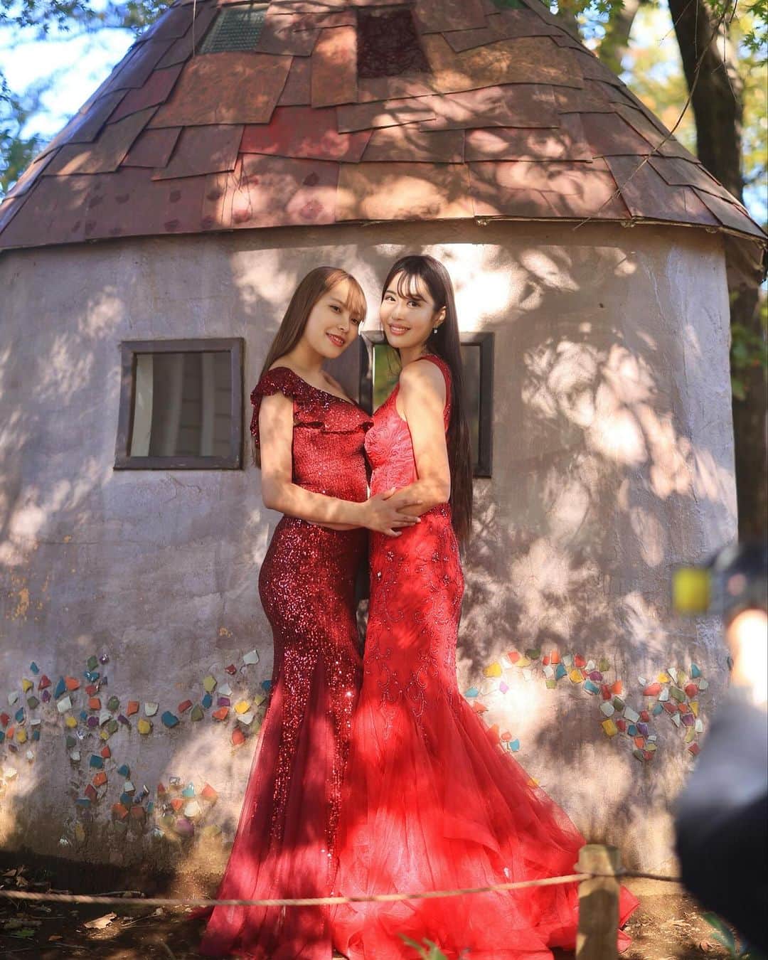 舘林佳史さんのインスタグラム写真 - (舘林佳史Instagram)「紅葉🍁スタファンモデル撮影会 in昭和記念公園 19日に行われたスタファンモデル撮影会📸 @stafan_club   遠くからお越し頂いたカメラマンの皆さん！ 撮影のレクチャー付きの撮影会で 皆さんの写真もとってもドラマティックな写真が撮れてました❣️  終始和やかな雰囲気を作ってくれた美南ちゃん杏里ちゃん！ @minamizukawa  @anri_rity   おかげさまで最高に楽しい撮影会になりました💓  #スタファン #スタファン撮影会 #ドラマティックフォト #紅葉 #昭和記念公園 #銀杏並木  #撮影会 #ドレス撮影 #写真講習 #カメラマン募集 #モデル募集」11月21日 8時08分 - tatephotox