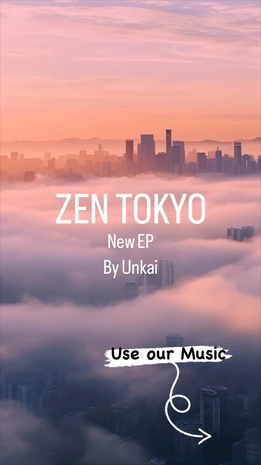 Cafe Music BGM channelのインスタグラム：「Ethereal Beats of ZEN TOKYO 🌁 Electronic & Ambient Magic by Unkai! #Ambient #Electronic #Unkai  💿 Listen Everywhere: https://bgmc.lnk.to/ElGsYzr1 🎵 Unkai: https://bgmc.lnk.to/LnJGhkTJ  ／ 🎂 New Release ＼ November 17th In Stores 🎧 ZEN TOKYO By Unkai  #EverydayMusic #EtherealBeats #ZenTokyo #UnkaiMagic #ChillVibes #WorkTunes #AmbientMagic #QualitySounds」