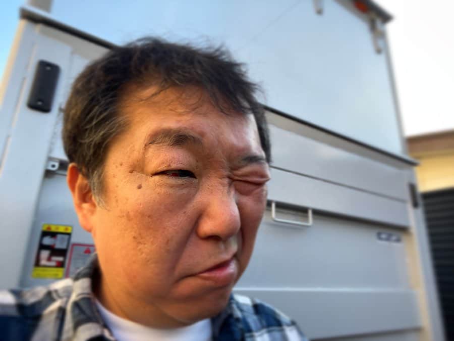 木村ひさしのインスタグラム：「目が！目がぁ！ #2024チャレンジ第一弾」
