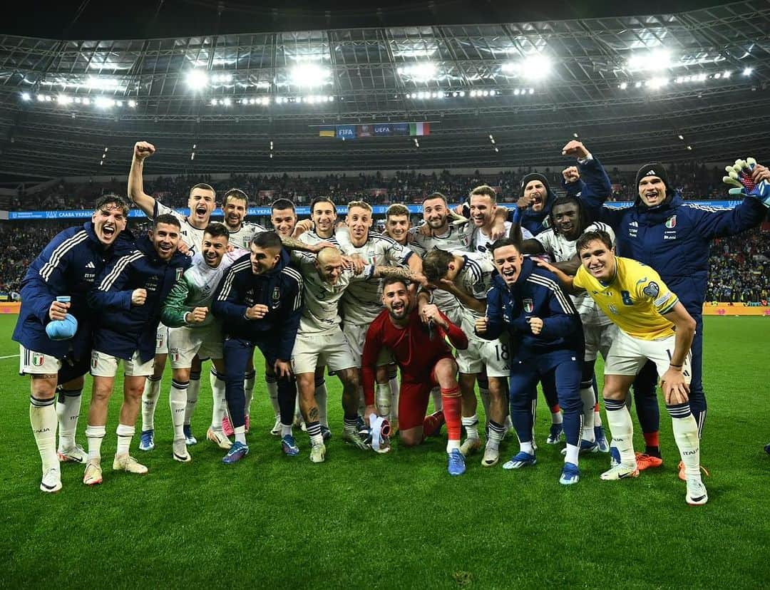 ジョルジェ・ルイス・フレーロのインスタグラム：「Obbiettivo raggiunto 💪🏻 Ci vediamo in Germania Fratelli D’Italia 🙌🏻 Forza Italia sempre 🇮🇹❤️ #EURO2024」