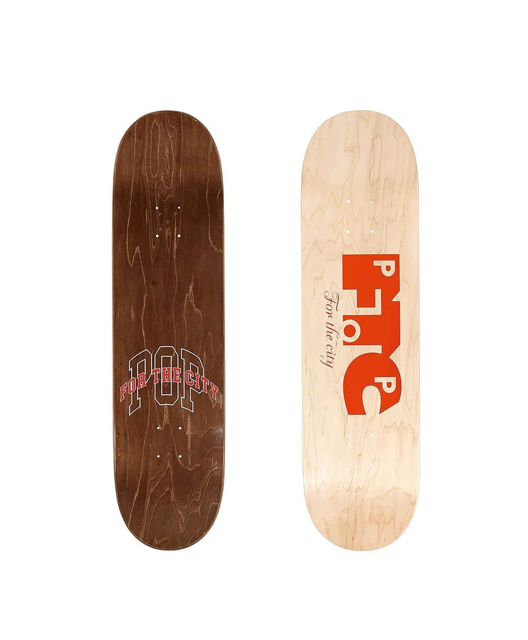 エフティーシーのインスタグラム：「FTC X @poptradingcompany OG Logo Deck 8.375” Available Online Now 🌐  #poptradingcompany #ftc #forthecity #ftcskateboarding #ftcsanfrancisco #ftcjp #ftctokyo #ftcnagoya #ftcosaka #ftcnewyork」