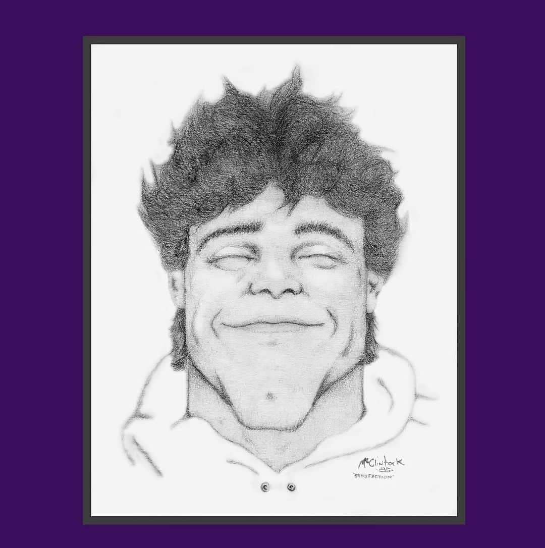 エディ・マクリントックのインスタグラム：「Self Portrait (1985)」