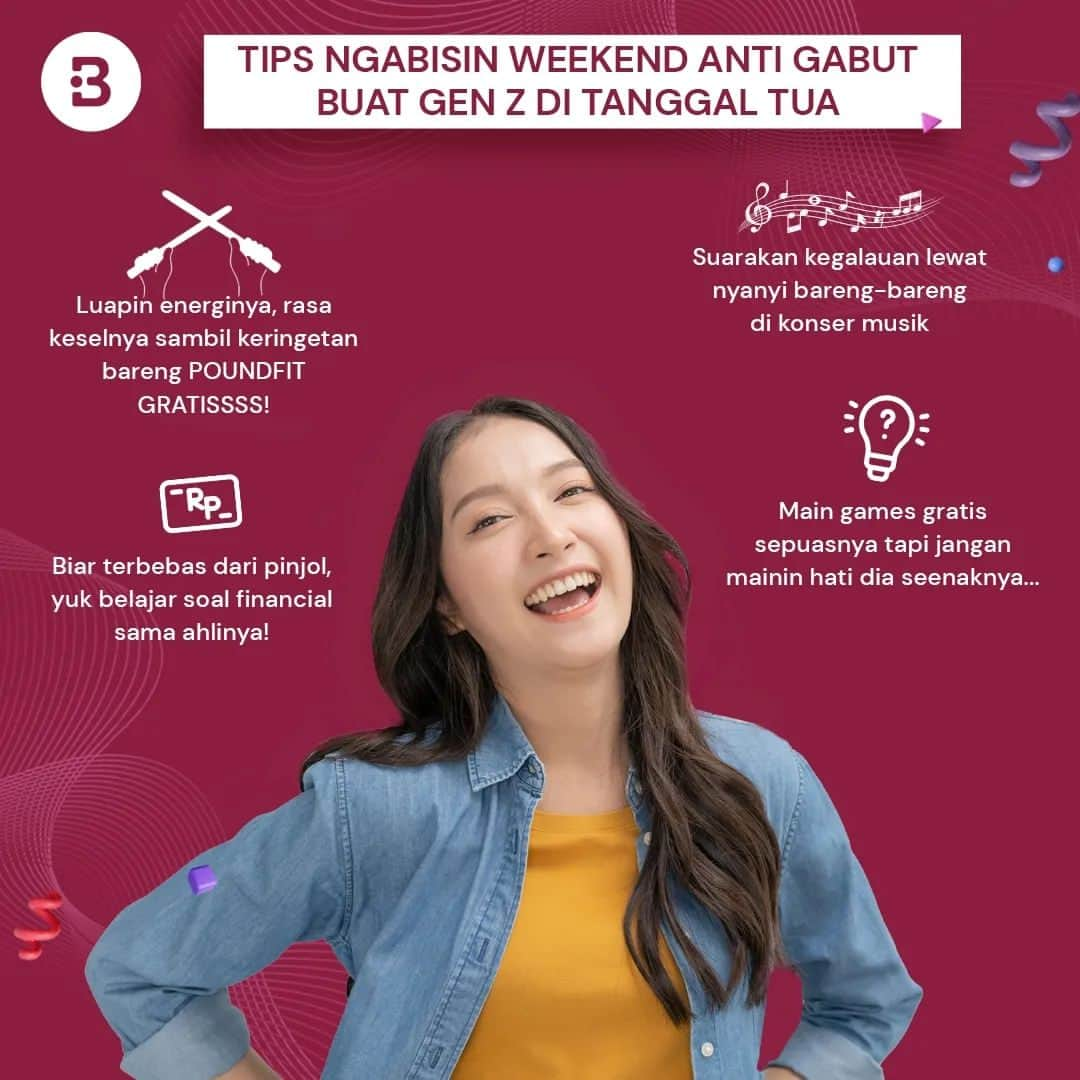 Beauty | Health | Fashionのインスタグラム：「Mau cobain tipsnya langsung?😋  Yuk, nantikan H-5 lagi dan kamu bisa langsung cobain!🤩  Tag juga teman kamu si paling GEN Z biar gak ketinggalan informasi ini dan  weekendnya sama-sama gak, gabut!👀  Hayo, ada yang bisa tebak gak nih tgl 26 November nanti akan ada apa?😏🤔」