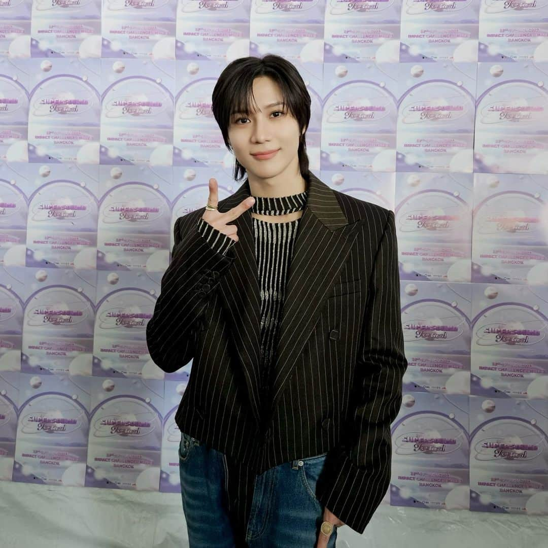 SHINeeのインスタグラム：「🙂🐤✌️  #TAEMIN #태민 @xoalsox  #SHINee #샤이니 #Guilty #TAEMIN_Guilty #슈퍼사운드페스티벌 #SuperSoundFestival #SBS」