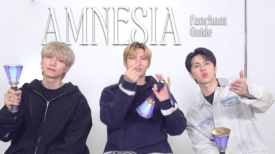 VIXXのインスタグラム：「- [🎥VIDEO] 빅스(VIXX) - 'Amnesia' 응원법 (Fanchant Guide)  ▶️ https://youtu.be/8Y-nbo1hdhY ▶️ https://tv.naver.com/v/43154149  #빅스 #VIXX #CONTINUUM #Amnesia」
