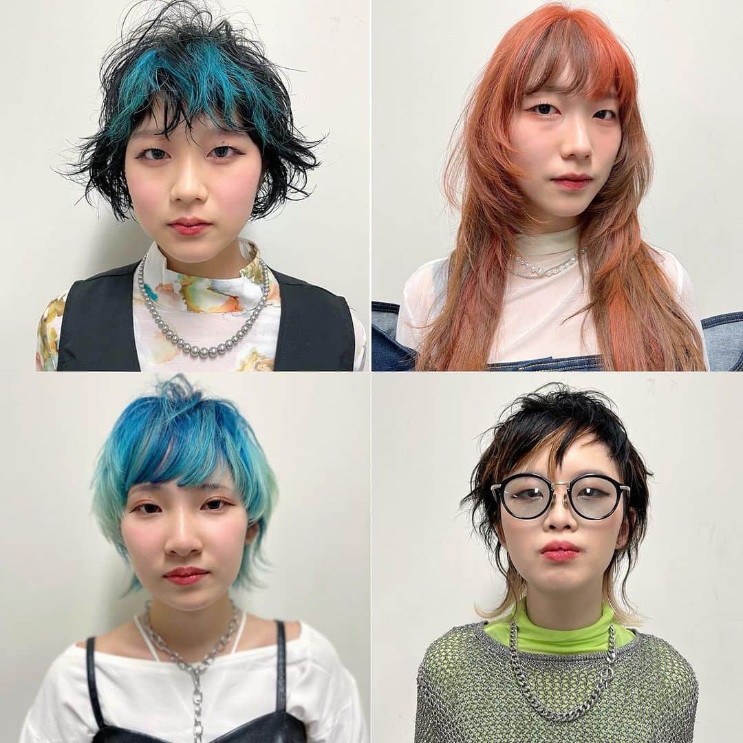 栗原貴史のインスタグラム：「国際文化理容美容専門学校　@kokusaibunka_official  デモンストレーション無事終了！  美容学校には入学したものの、卒業した後の進路を悩んでいる学生が 「PEEK-A-BOOのショーを見て、卒業後美容師やりたいです！やってみたくなりました！」 という話を聞いた時、僕たちも本当に嬉しくなりました。  人生の何かのきっかけの一つになれることって本当に貴重だと思います。来年また成長して帰ってきたいと思います。  @peekaboo_newoman_shinjuku @peekabooacademyofficial @peekaboosalonsofficial @peekaboo_webacademy  #新宿美容室  #newoman新宿  #骨格補正  #骨格補正カット #ボブ  #グラボブ  #ショートヘア #ショートカット #ショートボブ #丸みショート #ゆとりショート #フェイスレイヤー #グラオングラ #facelayerd #shortcut #hairistyle #contrastdesign #contrastcolor #bob #peekabooneeomanshinjuku #国際文化理容美容専門学校  #国際文化理容美容専門学校国分寺校」