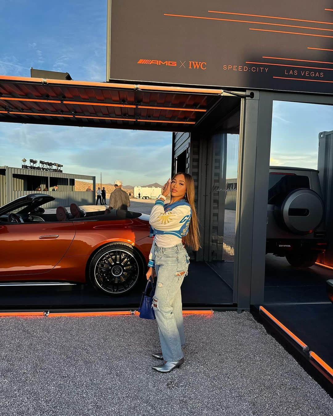 ジョーディン・ウッズさんのインスタグラム写真 - (ジョーディン・ウッズInstagram)「Had so much fun bringing in F1 with @mercedesbenz @mercedesamg @iwcwatches & @sacaiofficial 🏎️❤️」11月21日 11時19分 - jordynwoods