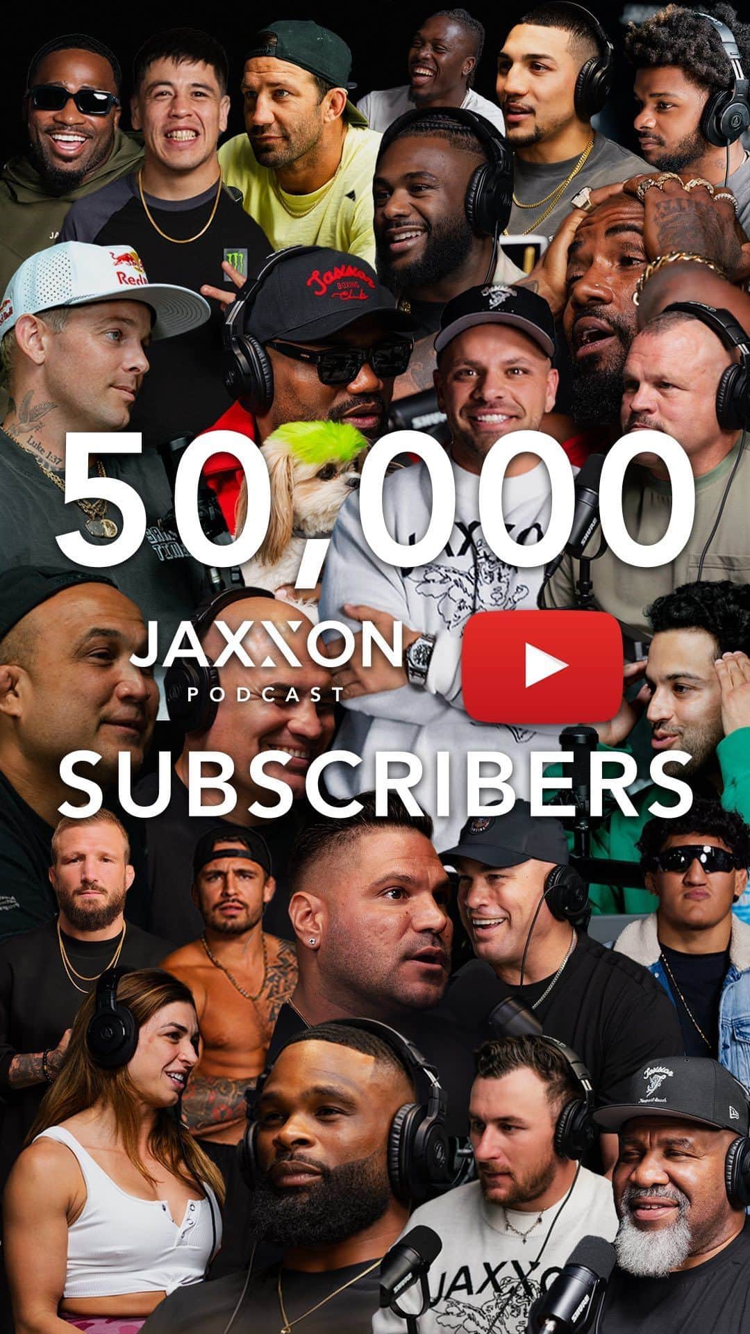クイントン・ジャクソンのインスタグラム：「In honor of the @jaxxonpodcast hitting 50,000 subs we’re launching 25% off site wide on @jaxxonclub with code BFCLUB25 exclusively on JAXXONCLUB.COM 📲 #jaxxonpodcast」