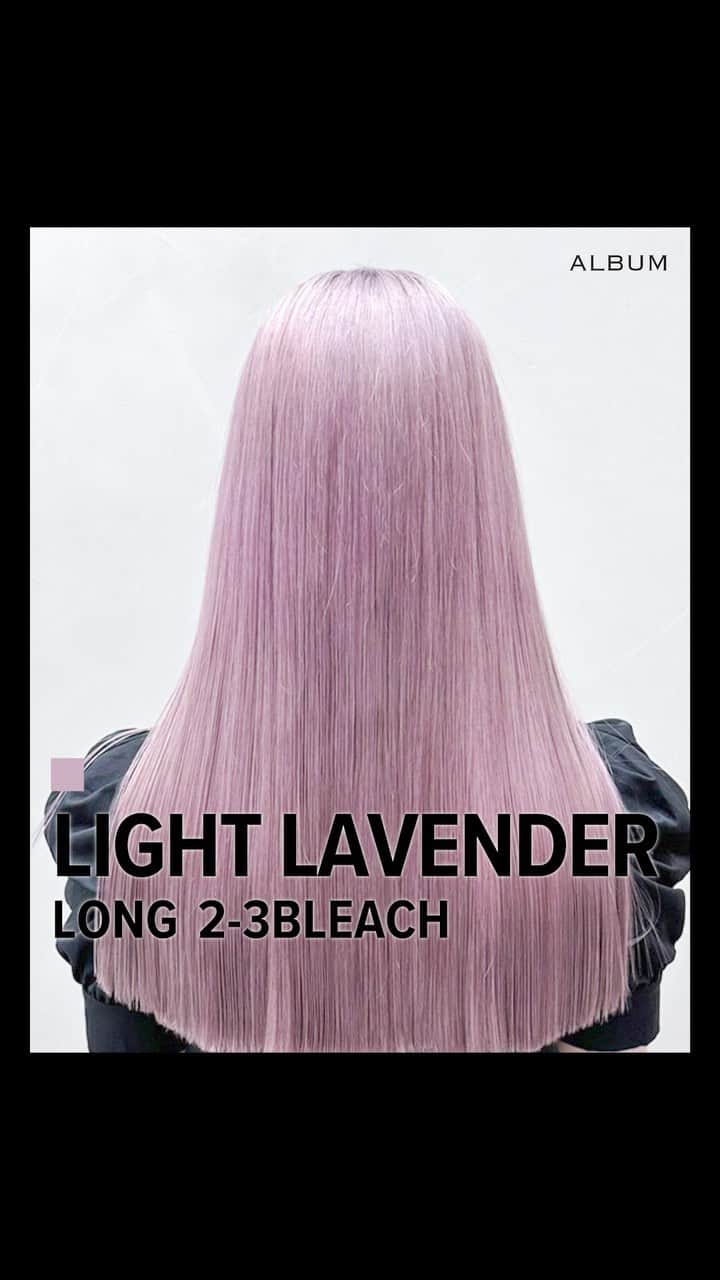 ALBUMのインスタグラム：「✔ALBUM HAIR CATALOG 【 #pink #lavender 】  - - - - - - - - - - - - - - -  完全保存版！ALBUMのオリジナルヘアカタログです！ 美容室のオーダーの時にきっと役に立つ！ ぜひ保存して「こんな感じにしてください！」に 使っちゃおう。お気に入りのスタイルを見つけたら是非 いいね・保存してカウンセリング時にご提示ください！  何かご不明点がございましたら お気軽にコメントください。  - - - - - - - - - - - - - - -  cut ¥3,400~ cut + color ¥5,600~ cut + double color ¥15,900~ etc... ※店舗により料金が異なります。  - - - - - - - - - - - - - - -  《求人募集》 ALBUMでは店舗拡大のため 随時スタッフを募集しております！ 「トレンドヘアーを、毎月通える価格で提供。」が コンセプトのサロンです。 めまぐるしく変化する 世の中のトレンドを素早くキャッチし、 誰にでも手の届くお手ごろなプライスで 毎月通えるサロンを目指しております。  《業務内容》 ①正社員スタイリスト ②業務委託スタイリスト ③中途アシスタント  《応募方法》 ALBUM公式Instagram TOPページに 記載されております URLからご応募くださいませ。 www.album-hair.com/recruit  - - - - - - - - - - - - - - -  【お問い合わせ先】 ALBUM OFFICE TEL / ‪03-6712-5547‬ FAX / ‪03-6712-5548‬ MAIL / info@album-hair.com  ALBUM（ @album_hair ）  #ヘアカラー #髪色 #ハイトーン #ピンクラベンダー #ラベンダーピンク #ピンクパープル  #ラベンダー #ラベンダーカラー #ラベンダーアッシュ #ラベンダーベージュ #ミルクティーラベンダー #パープル #パープルヘアー #パープルカラー #バイオレット #バイオレットカラー #パープルピンク #ヘアカタログ #韓国風ヘア #韓国風カラー #東京美容室 #hairstyles #hairtutorial #染髮 #染髮推薦 #염색 #헤어컬러 #สีผม」