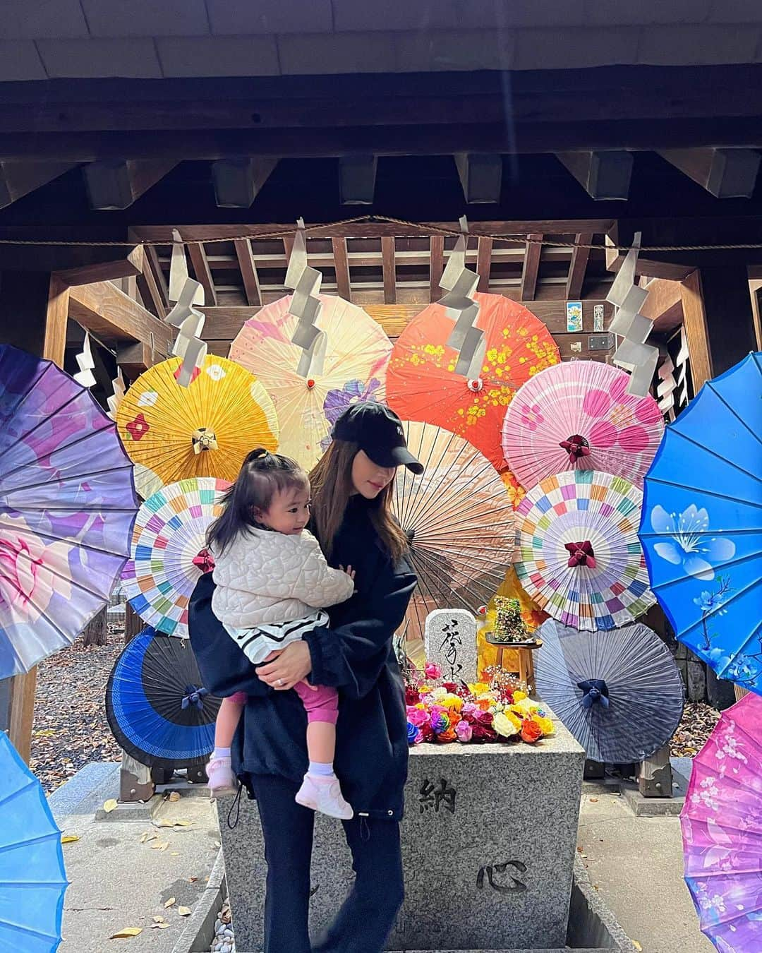 Rika Sasaki JPNさんのインスタグラム写真 - (Rika Sasaki JPNInstagram)「地元の神社で⛩️🙏🏽💜」11月21日 12時37分 - ymst_rika