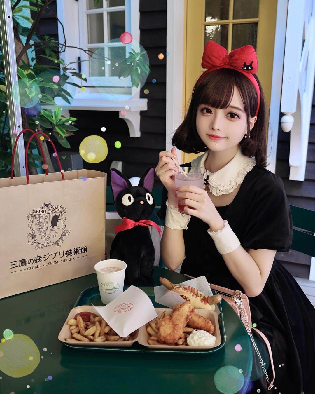 Chikako千佳子さんのインスタグラム写真 - (Chikako千佳子Instagram)「迷子になろうよ、いっしょに。🐈‍⬛ ​​​ #ankrouge #アンクルージュ #魔女の宅急便 #ジブリ #ジブリパーク #ジブリの森美術館 #三鷹の森ジブリ美術館」11月21日 12時40分 - cindychikako