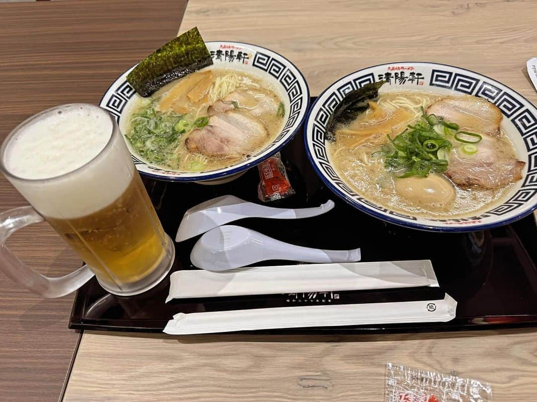 日暮愛葉さんのインスタグラム写真 - (日暮愛葉Instagram)「お昼は豚骨ラーメンでした！ 美味しかったなぁ ふふふ」11月21日 14時05分 - aiha_higurashi