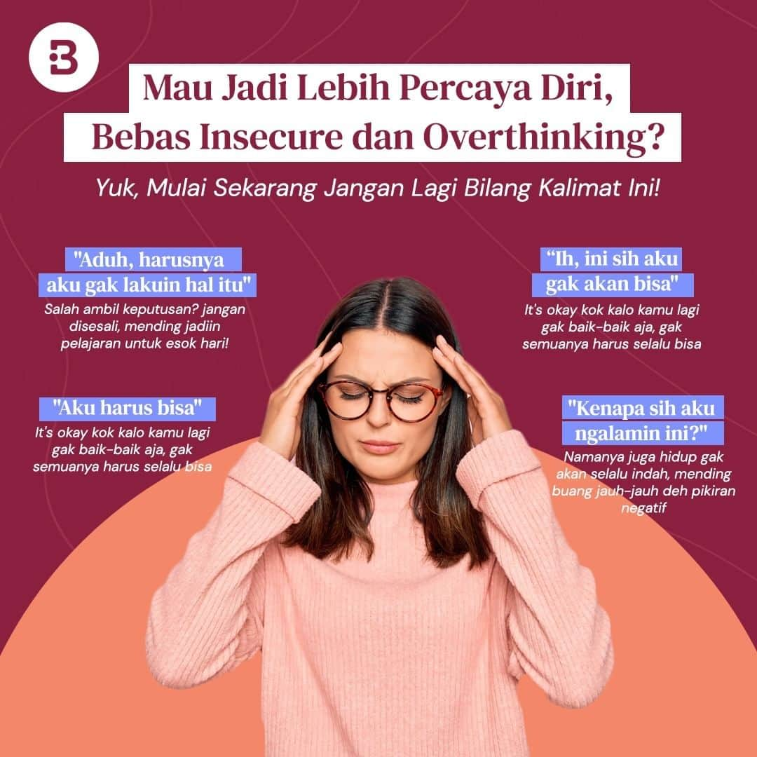 Beauty | Health | Fashionさんのインスタグラム写真 - (Beauty | Health | FashionInstagram)「Gak semua hal harus berjalan sesuai apa yang diharapkan.🙂  Buang jauh-jauh deh kalimat-kalimat yang malah bikin kamu jadi minder, insecure sampai overthinking tak karuan kayak gini.🥵  Hayo, kalimat mana nih yang sebenarnya kadang masih suka terlintas dipikiran kamu?😲 —-- Jangan lupa untuk follow @Beautynesia.id  untuk berita menarik seputar wanita dan lainnya!  Follow juga instagram : @beautynesianews 💄 @mommyasia.id 🤰🏼👶🏻 —---- #life #insecure #percayadiri #overthinking #afirmasi #kalimattoxic #toxic #kalimatpositif #beautynesiaid」11月21日 15時15分 - beautynesia.id