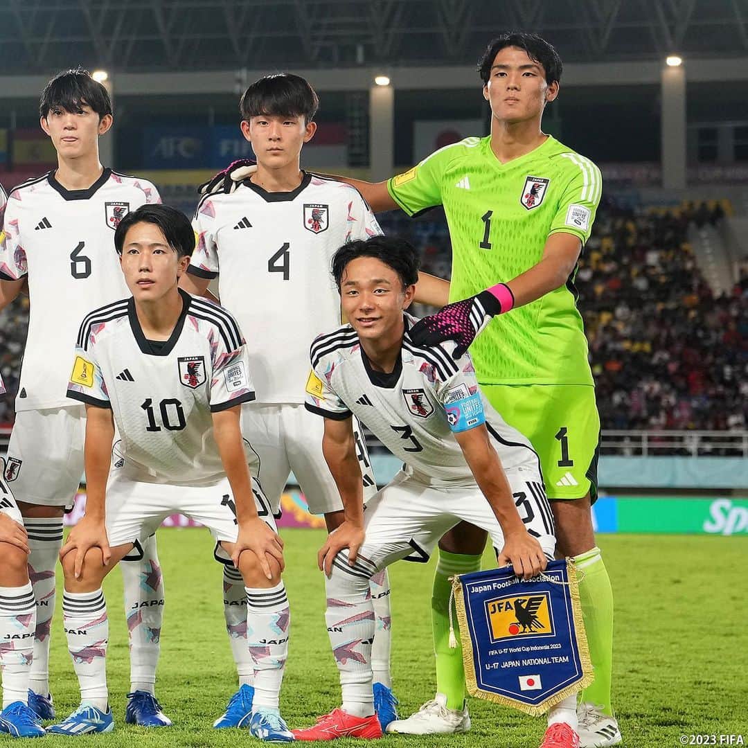 日本サッカー協会さんのインスタグラム写真 - (日本サッカー協会Instagram)「. 🔹U-17日本代表 🔹 【2023.11.20 Match Report✍️】  FIFA U-17 #ワールドカップ インドネシア 2023、ノックアウトステージ初戦でU-17スペイン代表と対戦🇯🇵⚔️🇪🇸  #名和田我空 が一時同点となるゴールを決めるも、1-2で試合終了。 U-17日本代表の挑戦は16強で幕を下ろしました。  詳しいレポートはプロフィールのJFA公式サイト『JFA.jp』から✍  #U17WC @fifaworldcup  #夢への勇気を #U17日本代表 #jfa #daihyo #サッカー日本代表 #サッカー #soccer #football #⚽️」11月21日 15時19分 - japanfootballassociation