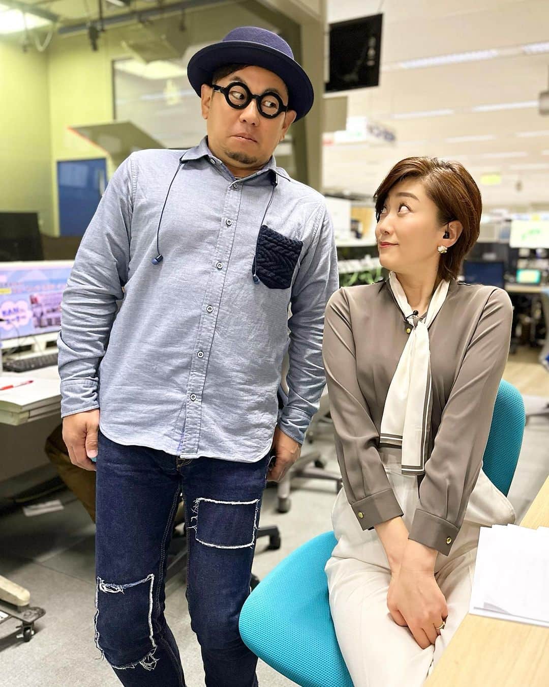 のインスタグラム：「今日は、RKBがある百道浜にもサルが出没し驚きました。防犯カメラにもしっかり映っていましたよ。この後、また詳しくお伝えします。サルを見かけても近付かず静かに遠ざかりましょう。」