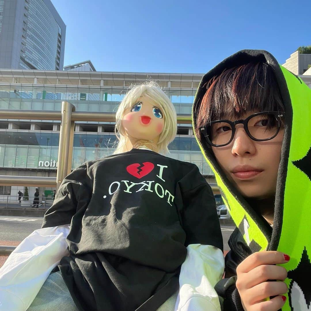 Mega Shinnosukeさんのインスタグラム写真 - (Mega ShinnosukeInstagram)「23歳初仕事 #新宿区」11月21日 17時39分 - megashinnosuke