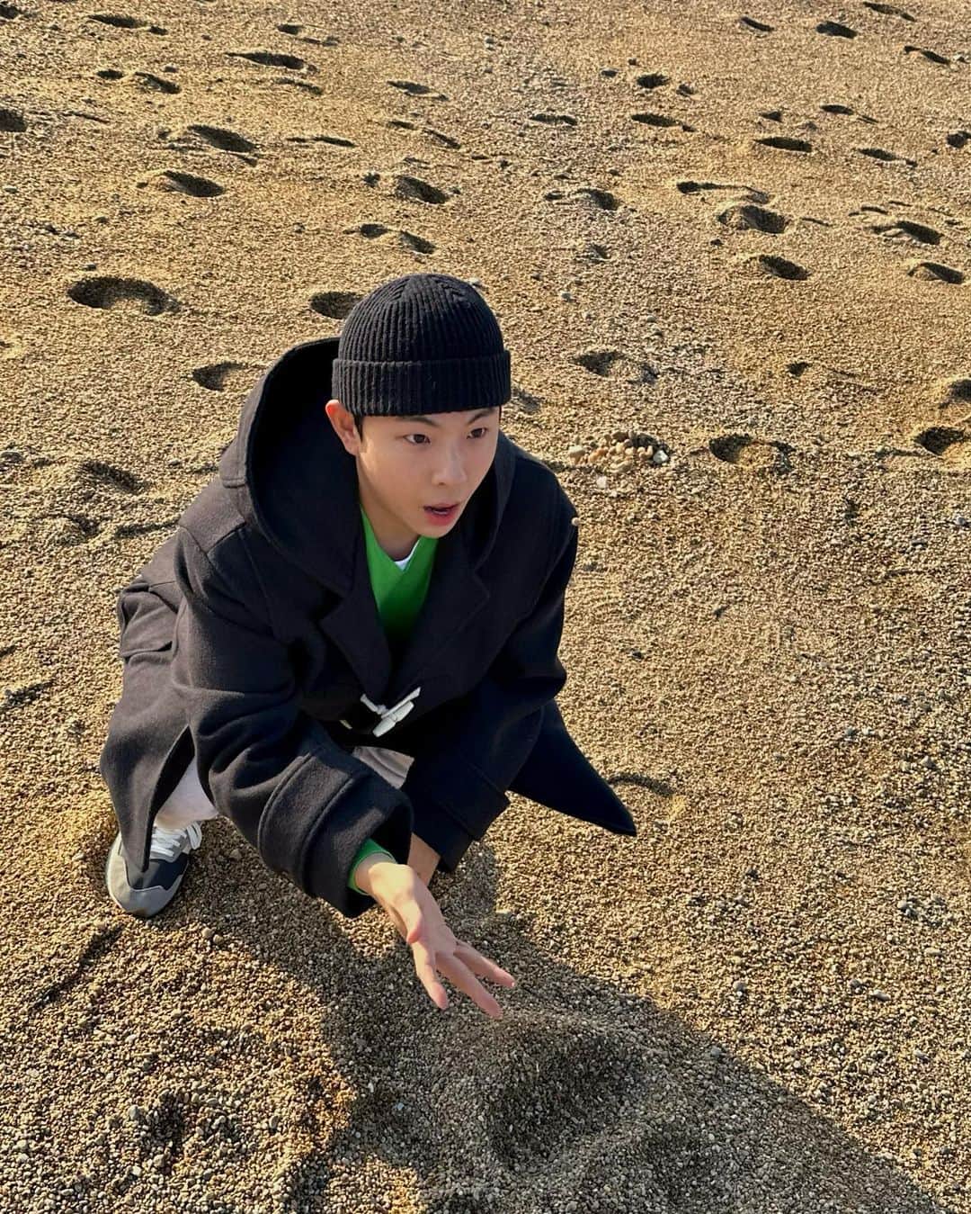 ディノのインスタグラム：「태안!!☃️」