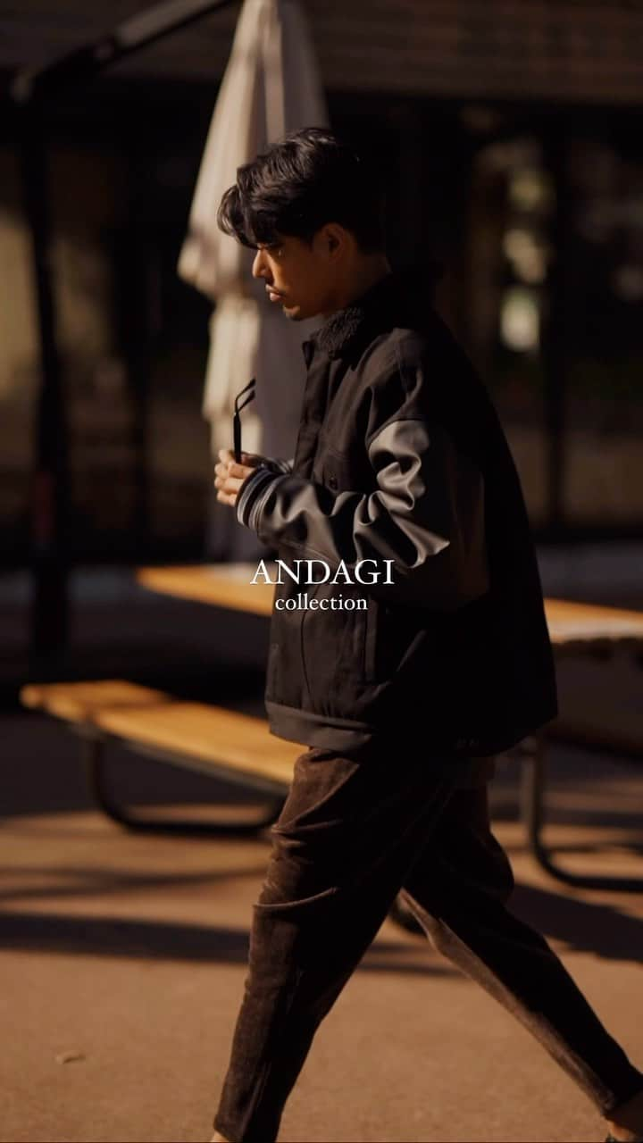 Yuma Yamashitaのインスタグラム：「ANDAGI collection #japan #fashion #winter」