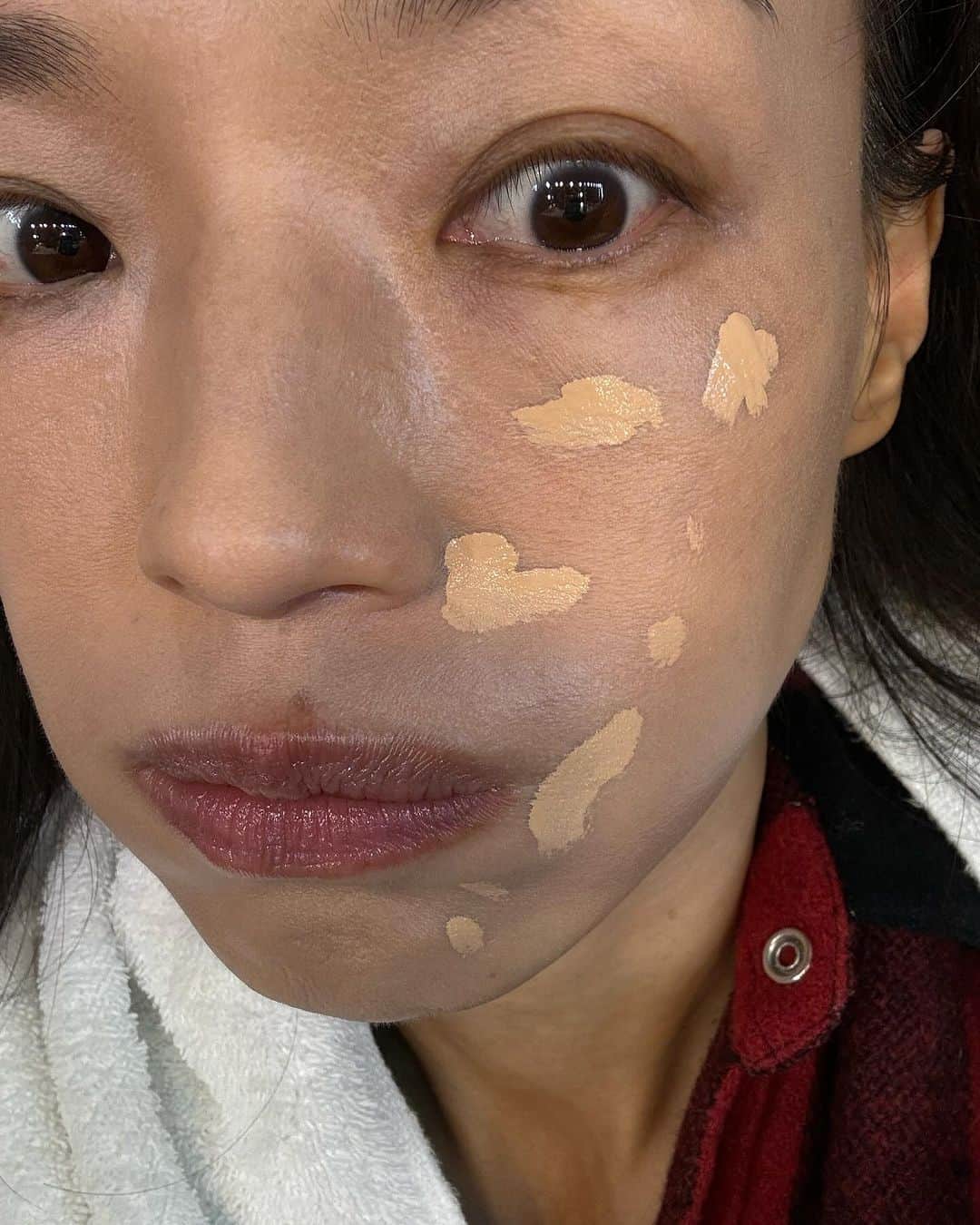 スー・チーのインスタグラム：「起✈️Have a great night 🍎」