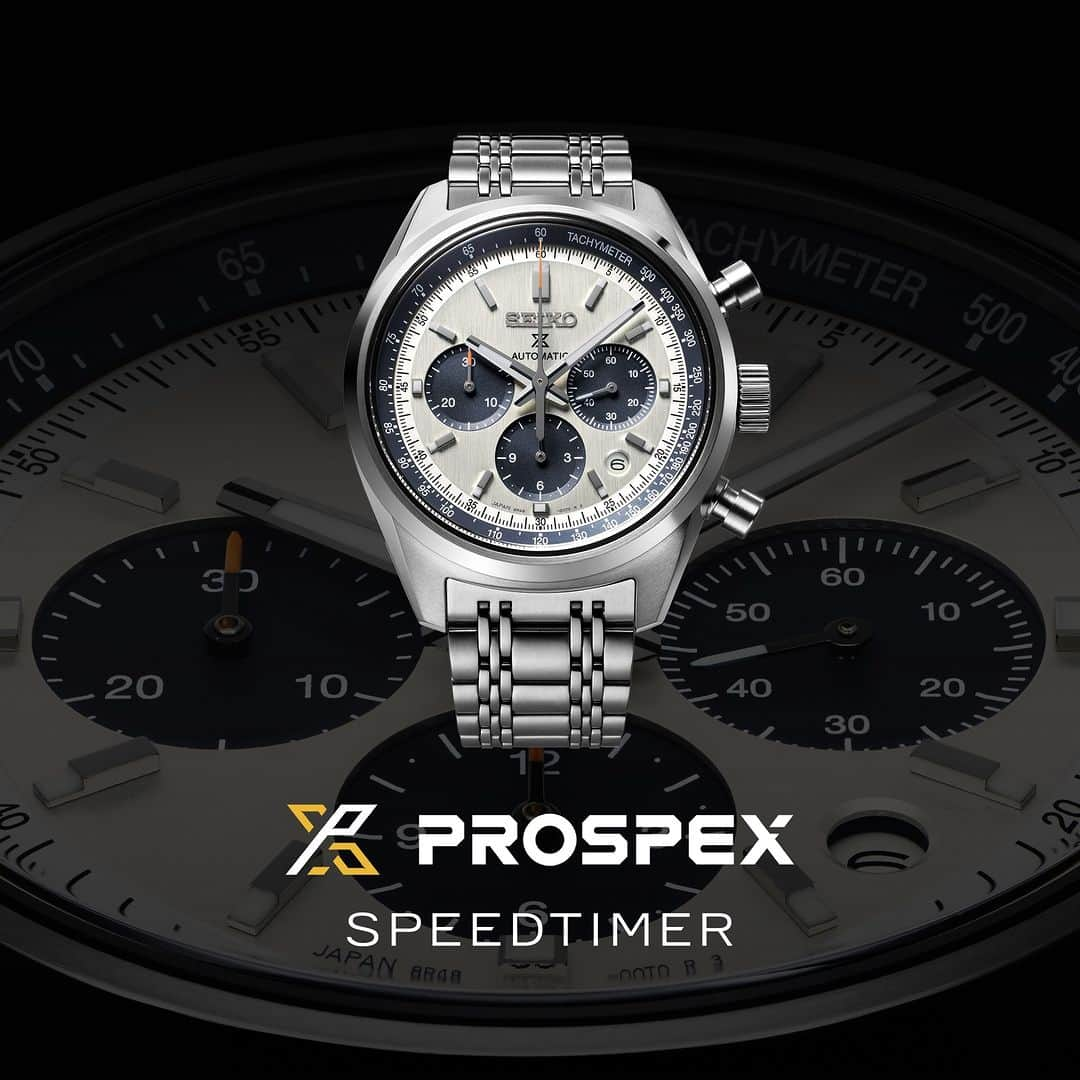 セイコーのインスタグラム：「Seiko Prospex Speedtimer  Ref : SBEC021 352,000 円（税込）  https://seikowatches.com/jp-ja/products/prospex/special/speedtimer/index  #keepgoingforward #sbec021 #seiko #prospex #seikoprospex #watch #watches #speedtimer #8R48」