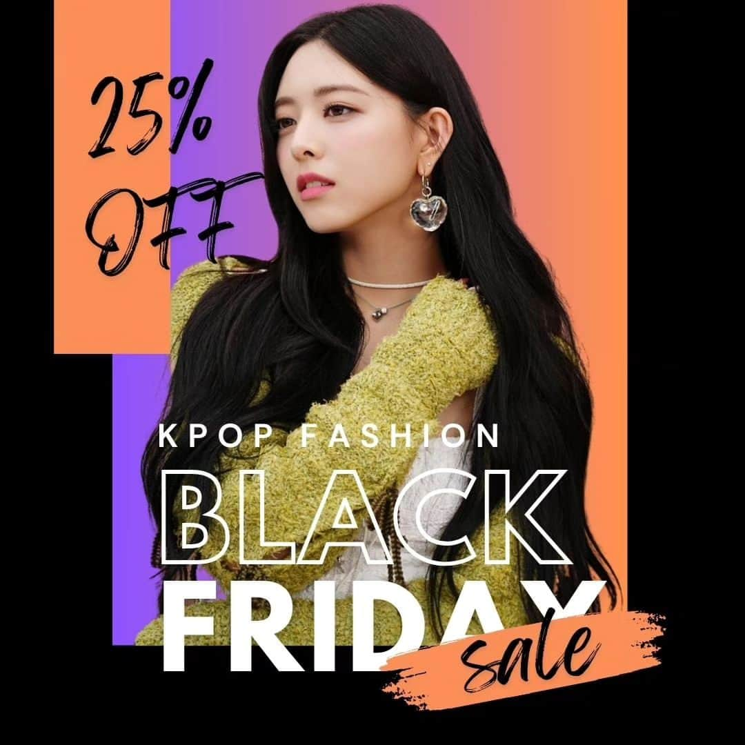 ユナさんのインスタグラム写真 - (ユナInstagram)「🛍️Kickstart your KPOP Holiday Shopping with our BIGGEST Sale!   Screaming because there’s no more hurting your wallet trying to dress up like your bias or gettingr eady for your next concert with @fashionchingu’s 25% discount on all KPOP Fashion Collections to celebrate Black Friday & Thanksgiving! 💟 Link in bio.   •25% discount on every item •Free shipping for orders over $60 •Delivery almost worldwide •From November 20-25, 2023」11月21日 18時04分 - yunajyp_itzy