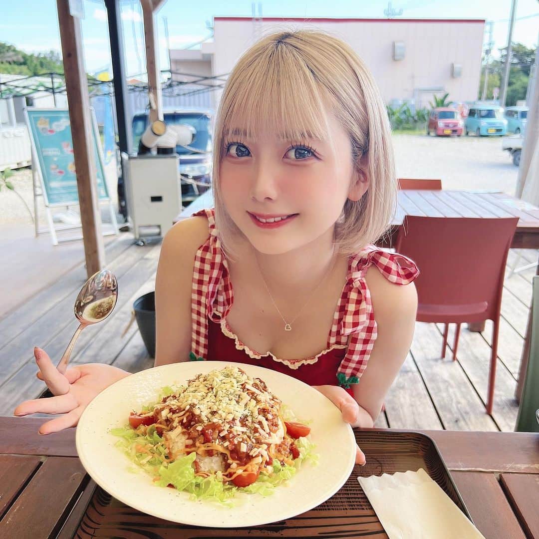 ちなぴぴさんのインスタグラム写真 - (ちなぴぴInstagram)「タコライスー💗」11月21日 18時17分 - dream___0717