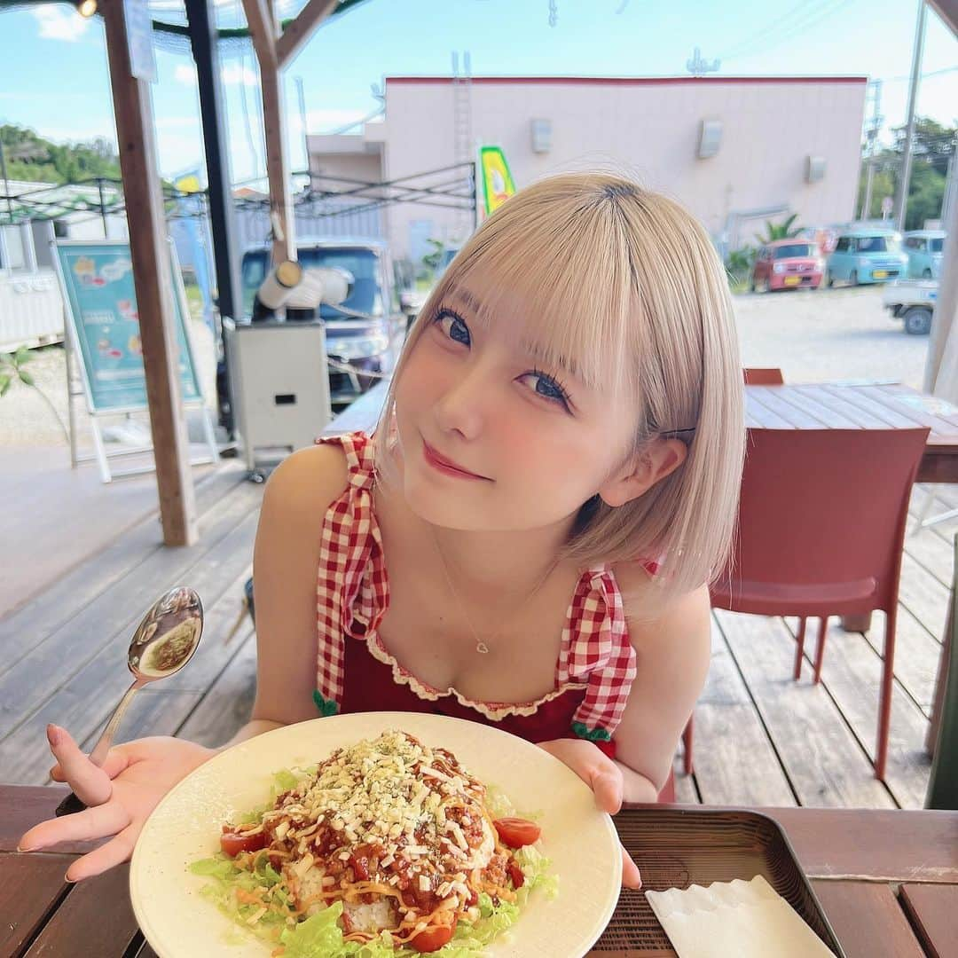 ちなぴぴさんのインスタグラム写真 - (ちなぴぴInstagram)「タコライスー💗」11月21日 18時17分 - dream___0717