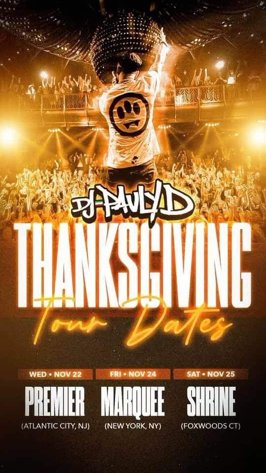 Pauly Dのインスタグラム：「Thanksgiving Week!!! 🦃🍗」