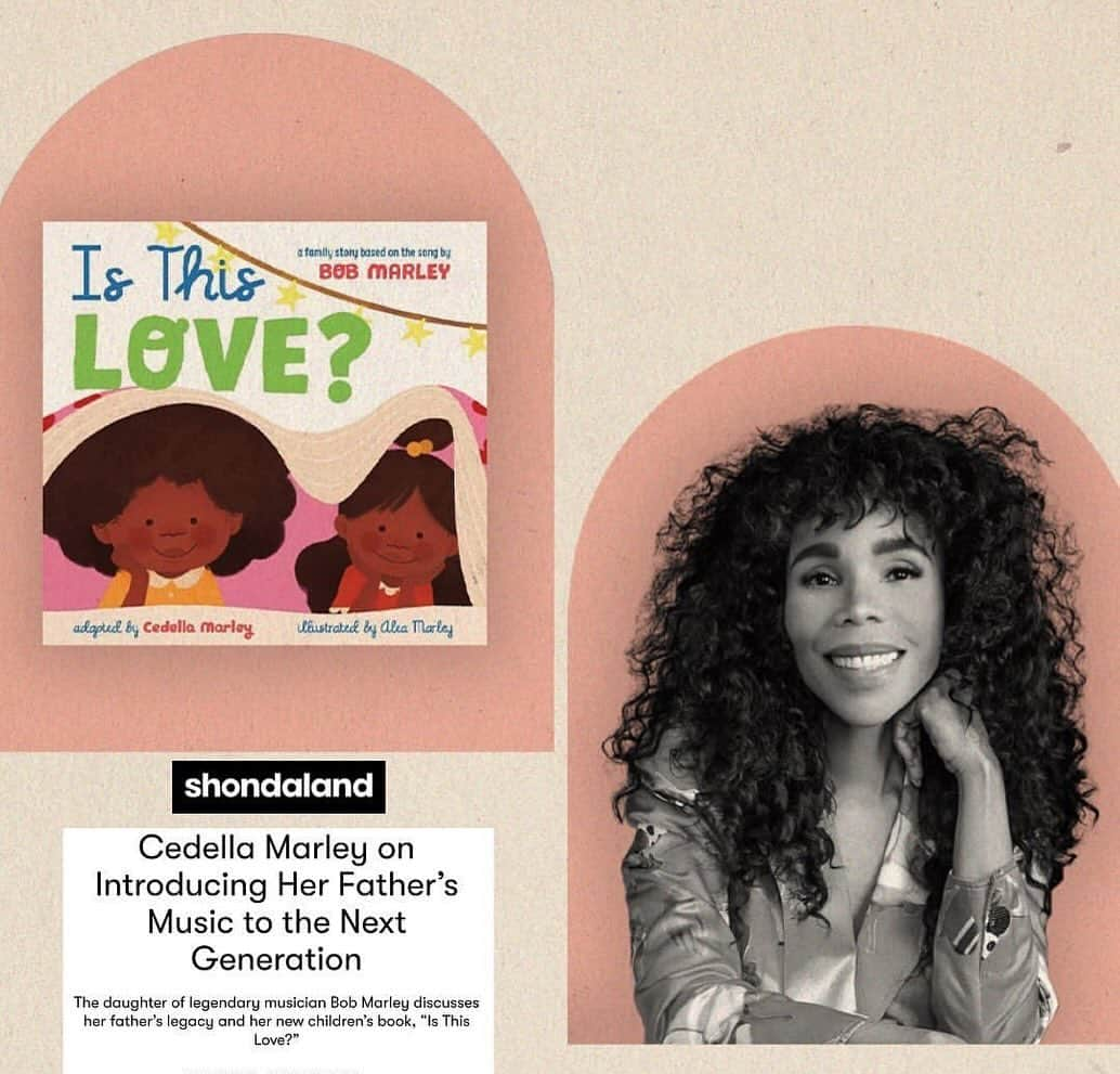 ボブ・マーリーさんのインスタグラム写真 - (ボブ・マーリーInstagram)「JAH provide the bread! @cedellamarley latest children's book, "Is This Love?" is officially HERE 📖📚❤️ A story of family, based on Bob’s classic tune, get your copy today at the link in story. #cedellamarley #marleyfamily #LEGACY #newbooks #childrensbooks #isthislove #reggae」11月22日 4時01分 - bobmarley