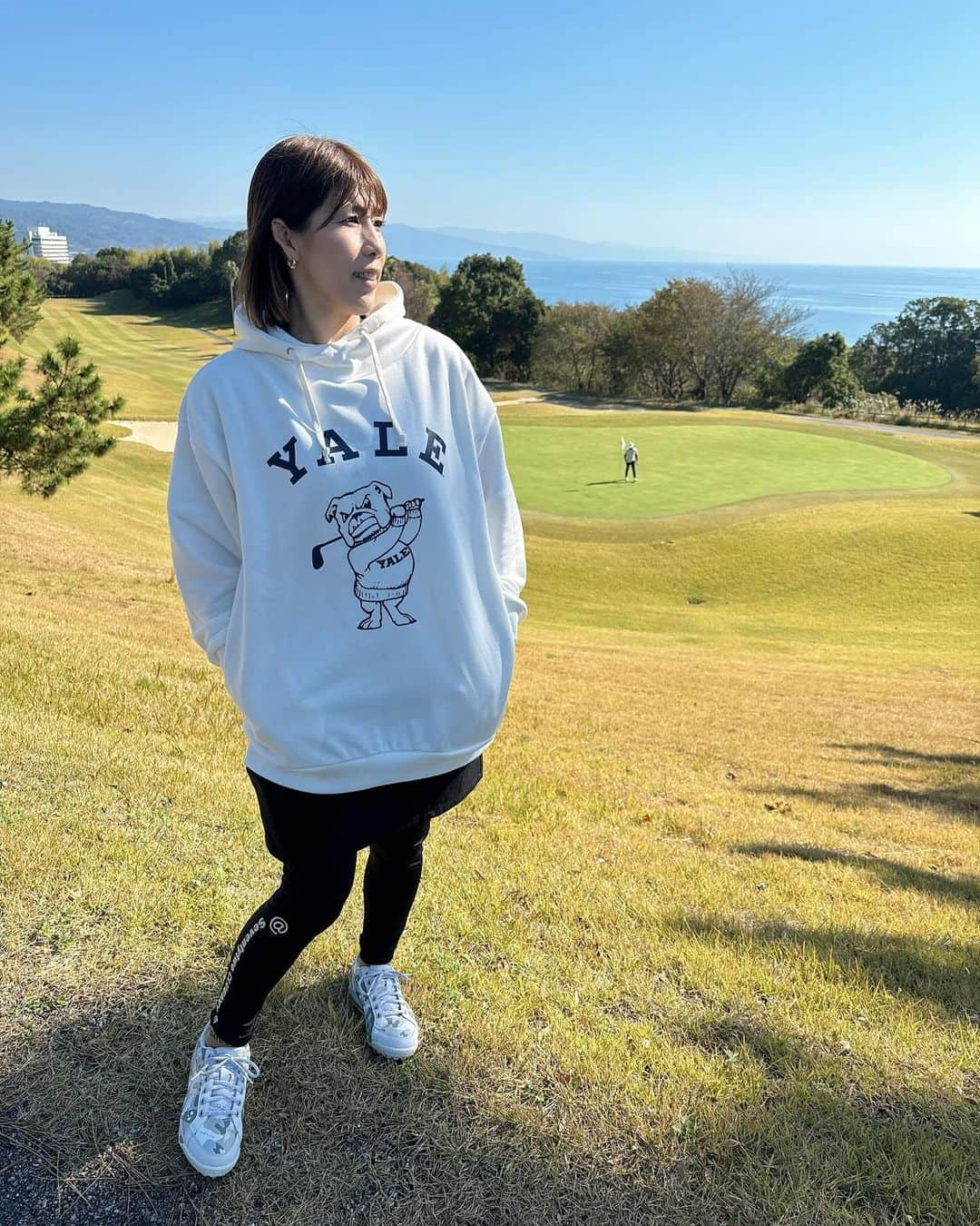 吉田沙保里さんのインスタグラム写真 - (吉田沙保里Instagram)「高知で豊とゴルフ⛳️🏌️‍♀️  南国土佐は暑くて半袖でプレー😆  しかし豊ちゃんとのゴルフは楽しすぎ🤣  また、高知に来たいな😉  #高知 #ゴルフ #豊ちゃん #antiquagolf」11月21日 20時48分 - saori___yoshida